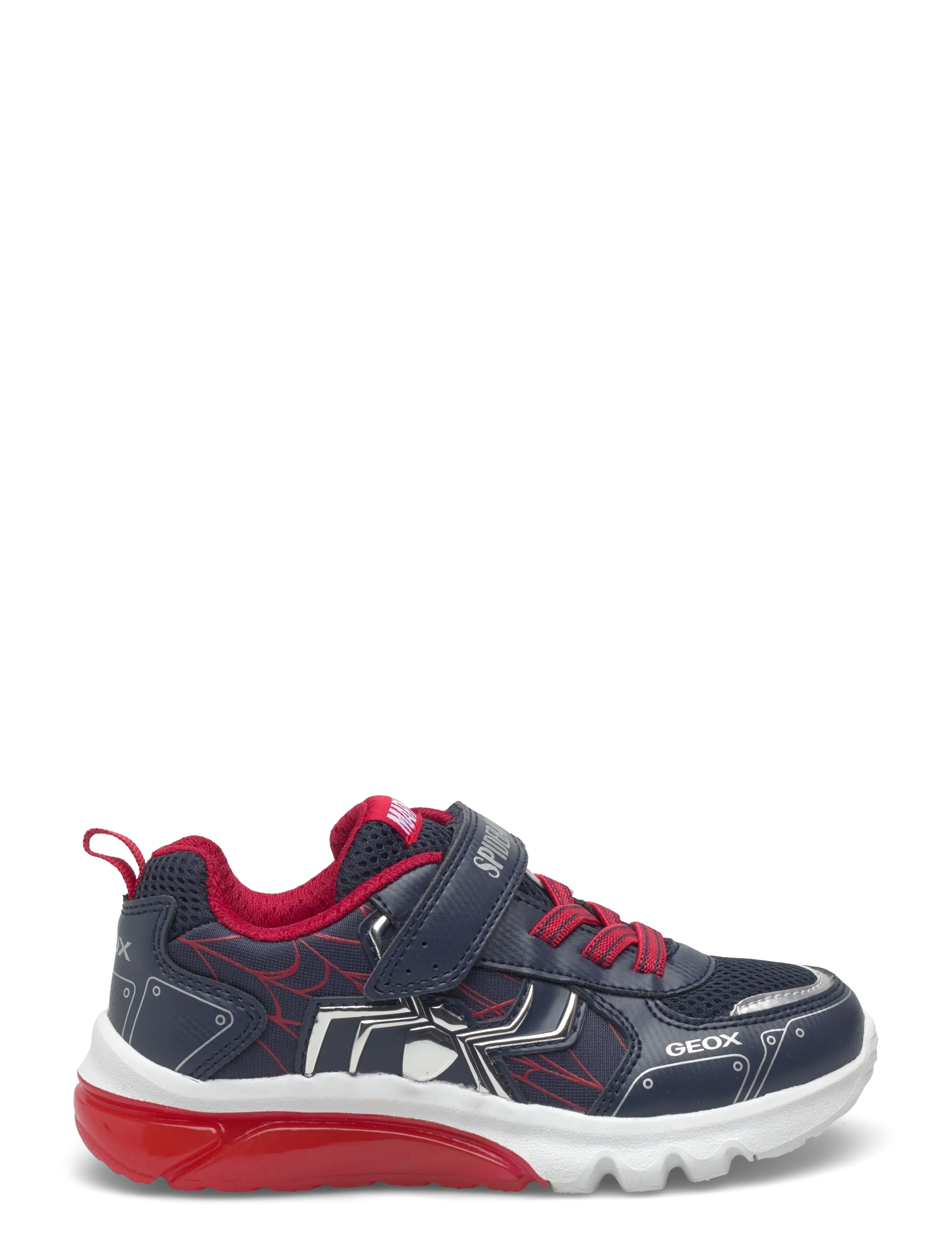 GEOX - J CIBERDRON BOY C - lave sneakers - navy/red - 1