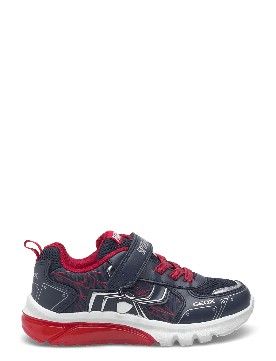 GEOX - J CIBERDRON BOY C - niedriger schnitt - navy/red - 1