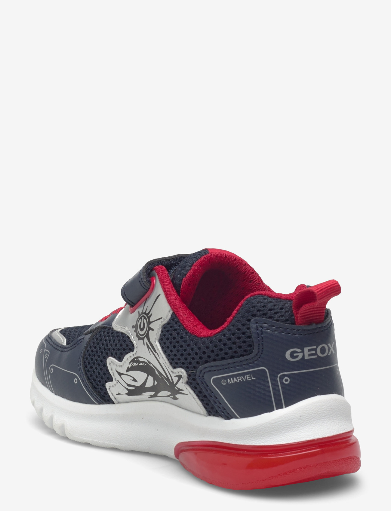 GEOX - J CIBERDRON BOY C - lave sneakers - navy/red - 2