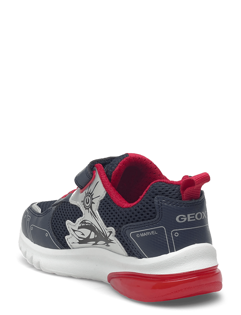 GEOX - J CIBERDRON BOY C - lave sneakers - navy/red - 2