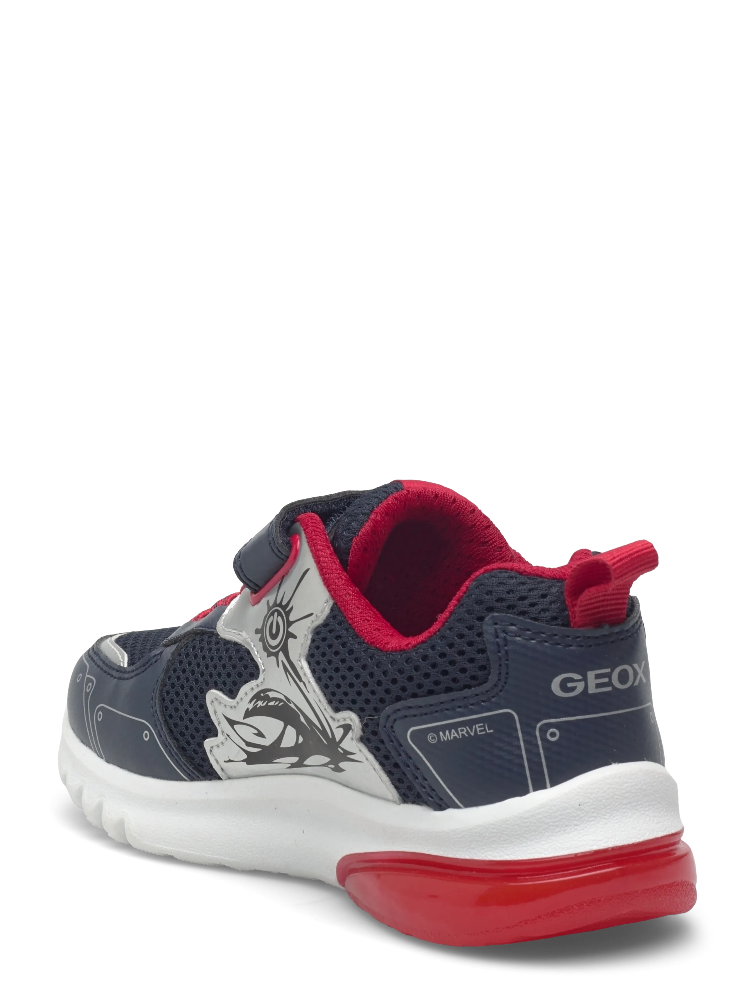 GEOX - J CIBERDRON BOY C - lave sneakers - navy/red - 2