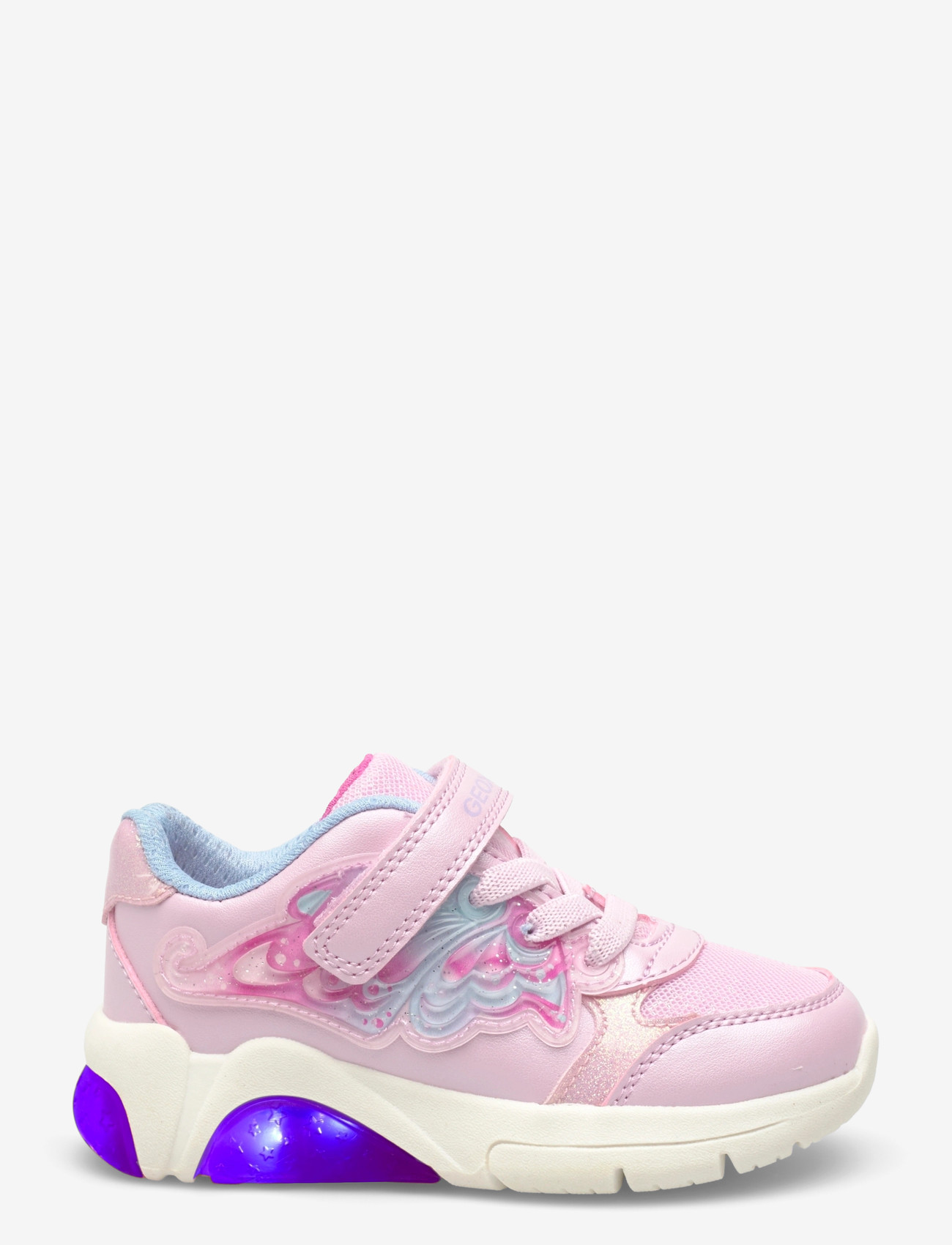 GEOX - J FADINLIGHT GIRL A - low tops - pink/sky - 1