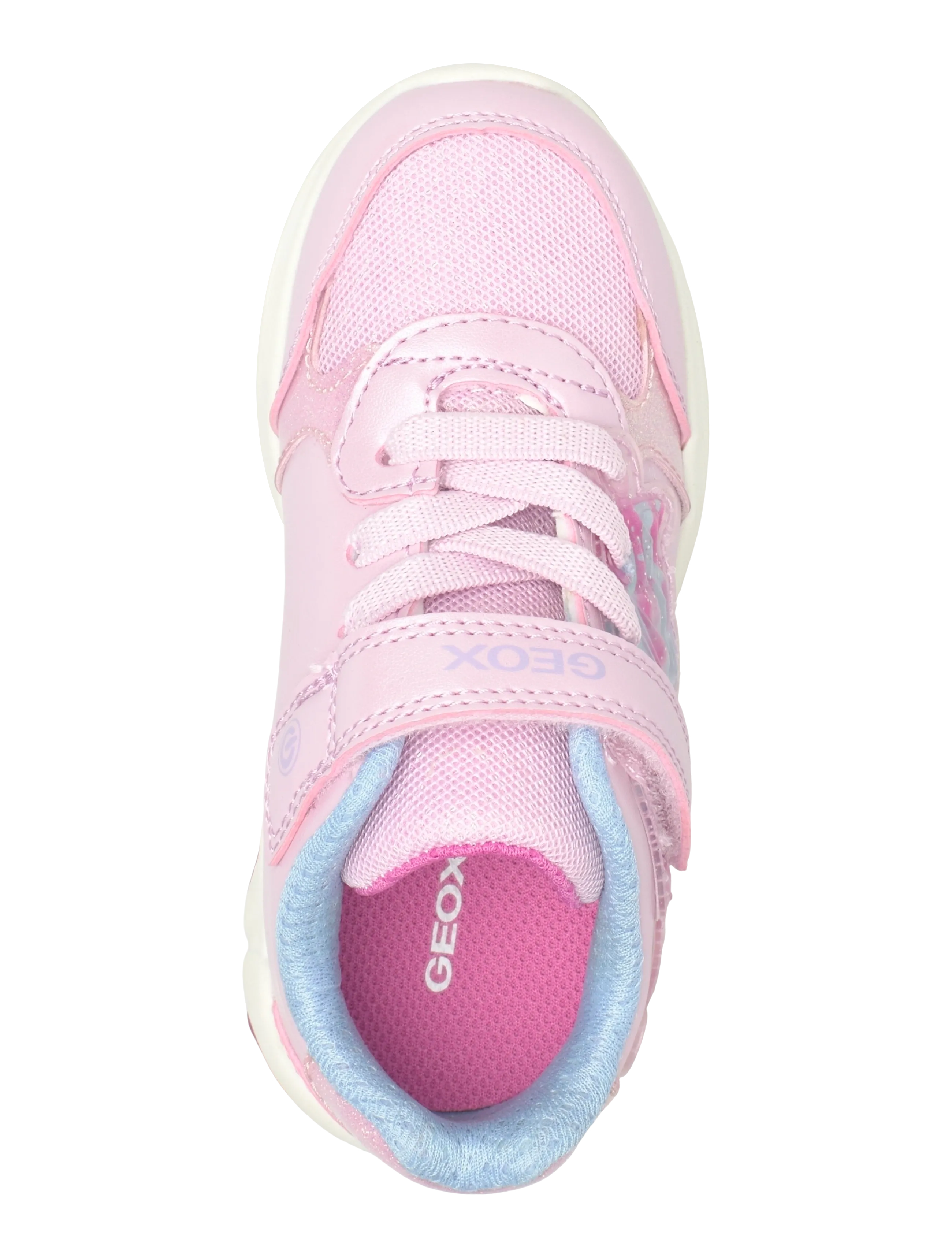 GEOX - J FADINLIGHT GIRL A - lave sneakers - pink/sky - 3