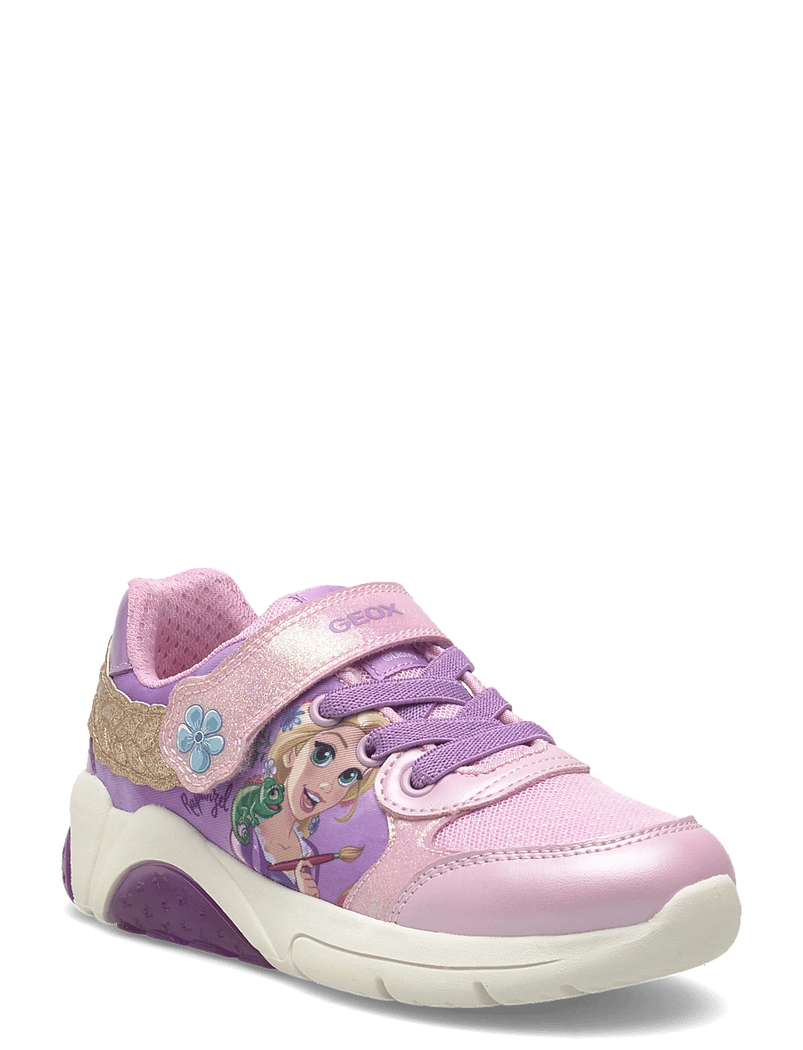 GEOX - J FADINLIGHT GIRL B - matalavartiset tennarit - pink/dk lilac - 0