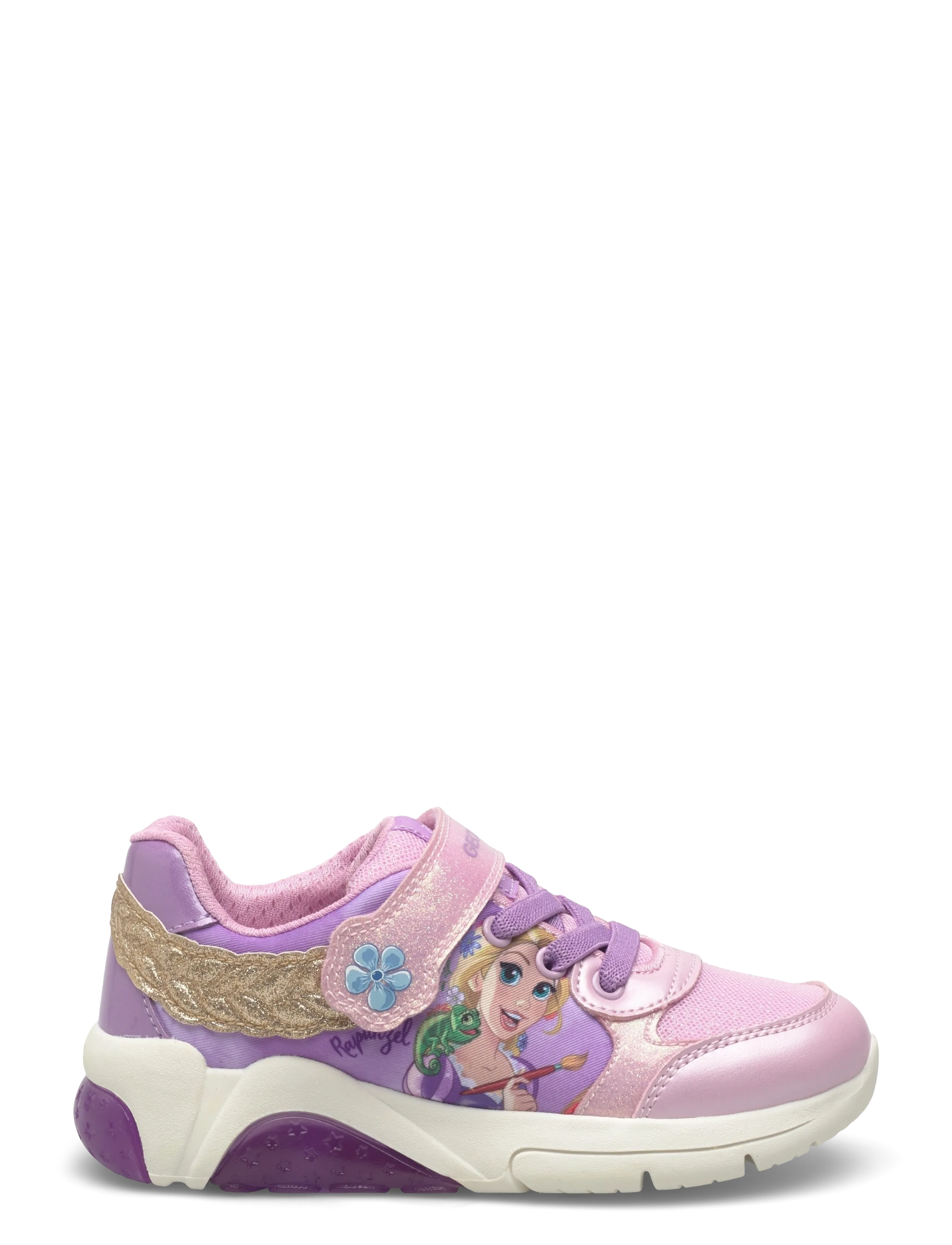 GEOX - J FADINLIGHT GIRL B - lave sneakers - pink/dk lilac - 1
