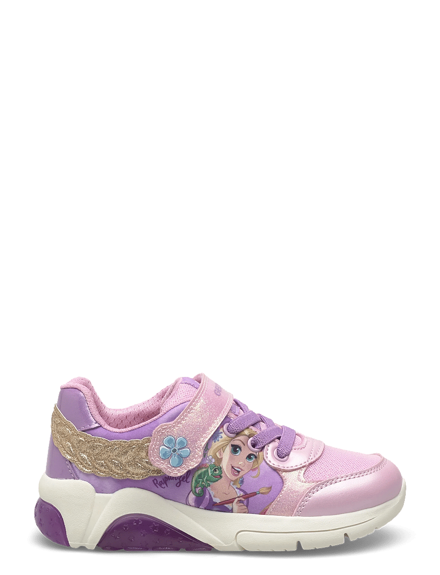 GEOX - J FADINLIGHT GIRL B - matalavartiset tennarit - pink/dk lilac - 1