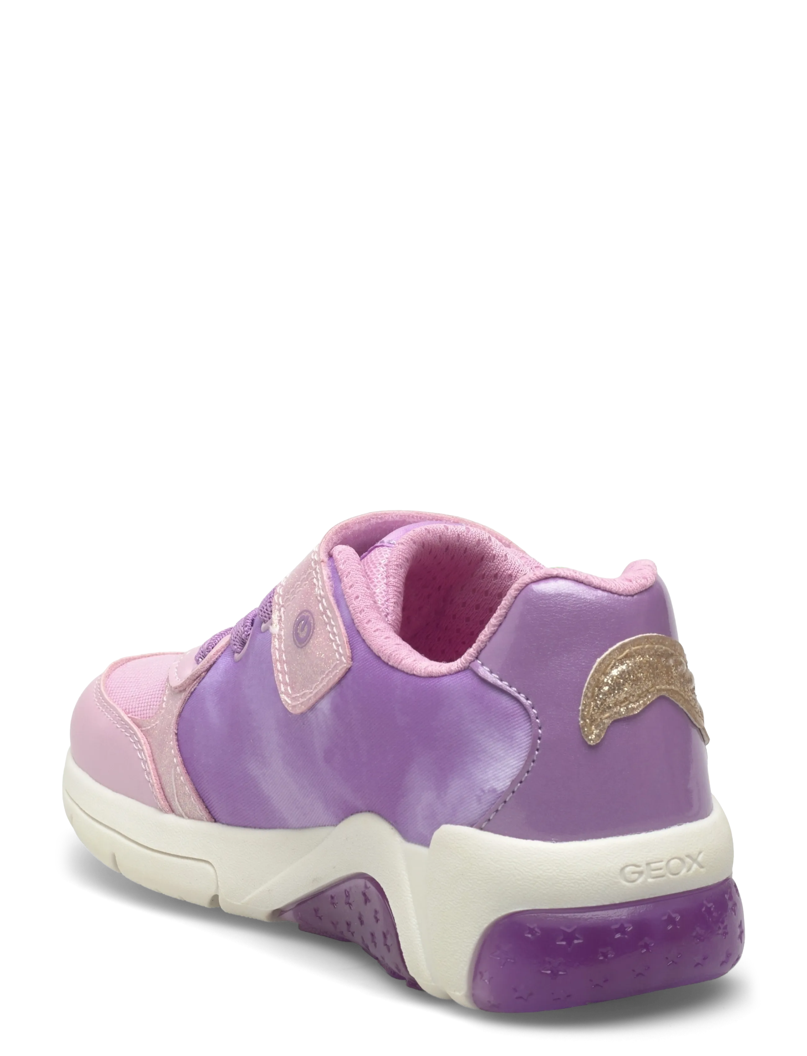 GEOX - J FADINLIGHT GIRL B - lave sneakers - pink/dk lilac - 2