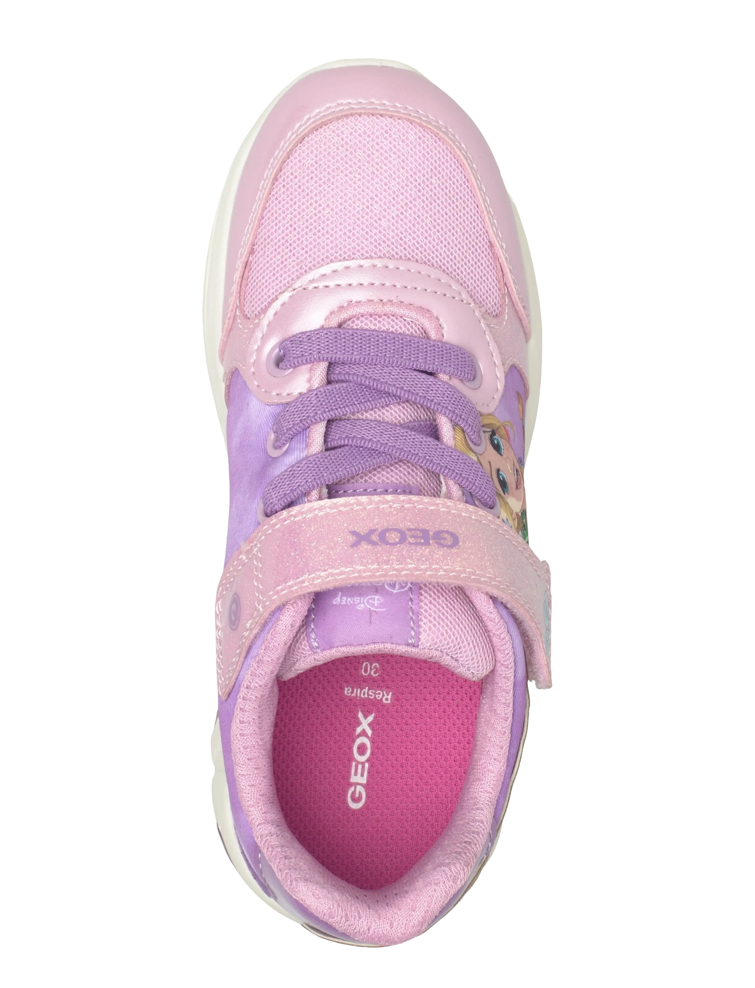 GEOX - J FADINLIGHT GIRL B - lave sneakers - pink/dk lilac - 3
