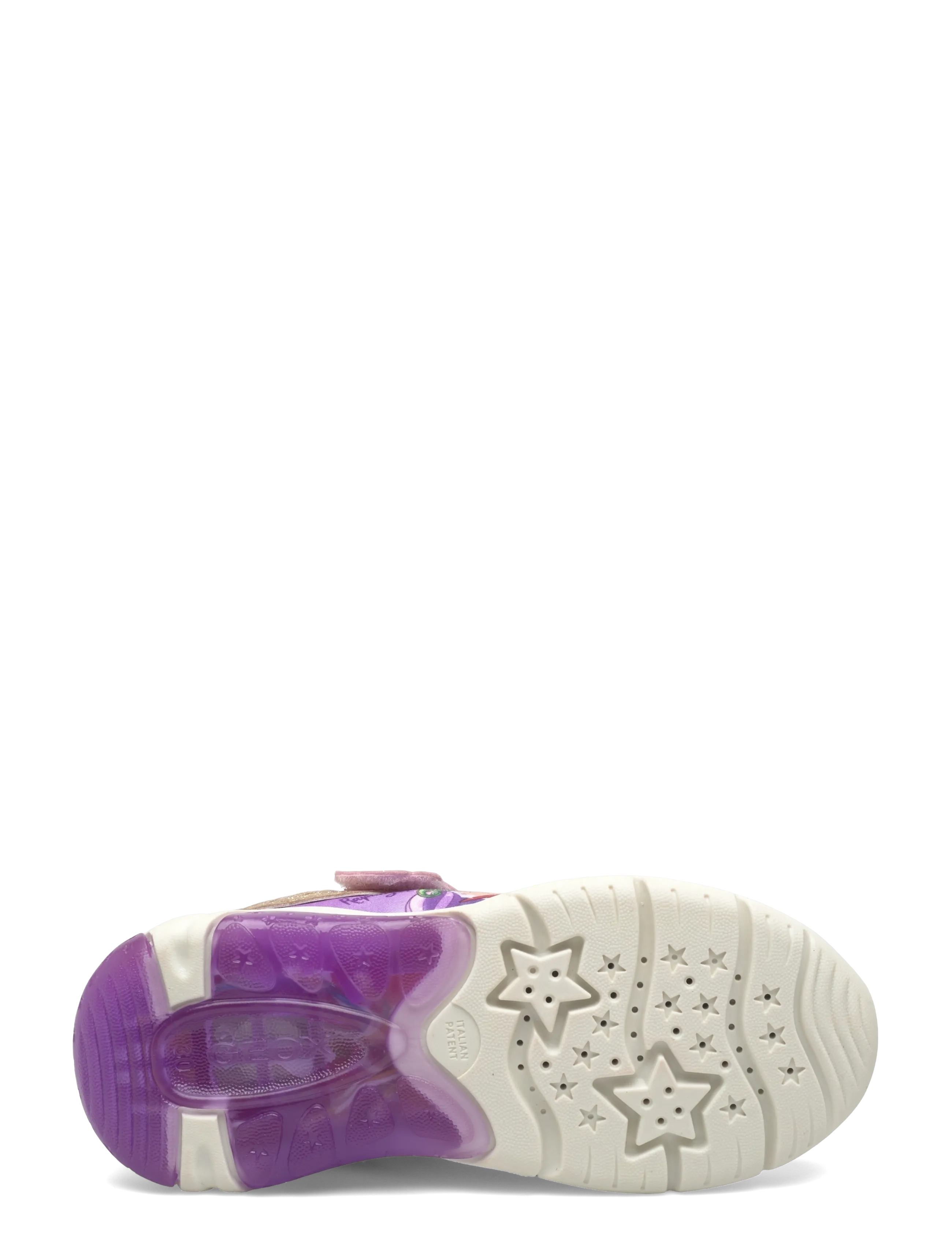 GEOX - J FADINLIGHT GIRL B - lave sneakers - pink/dk lilac - 4