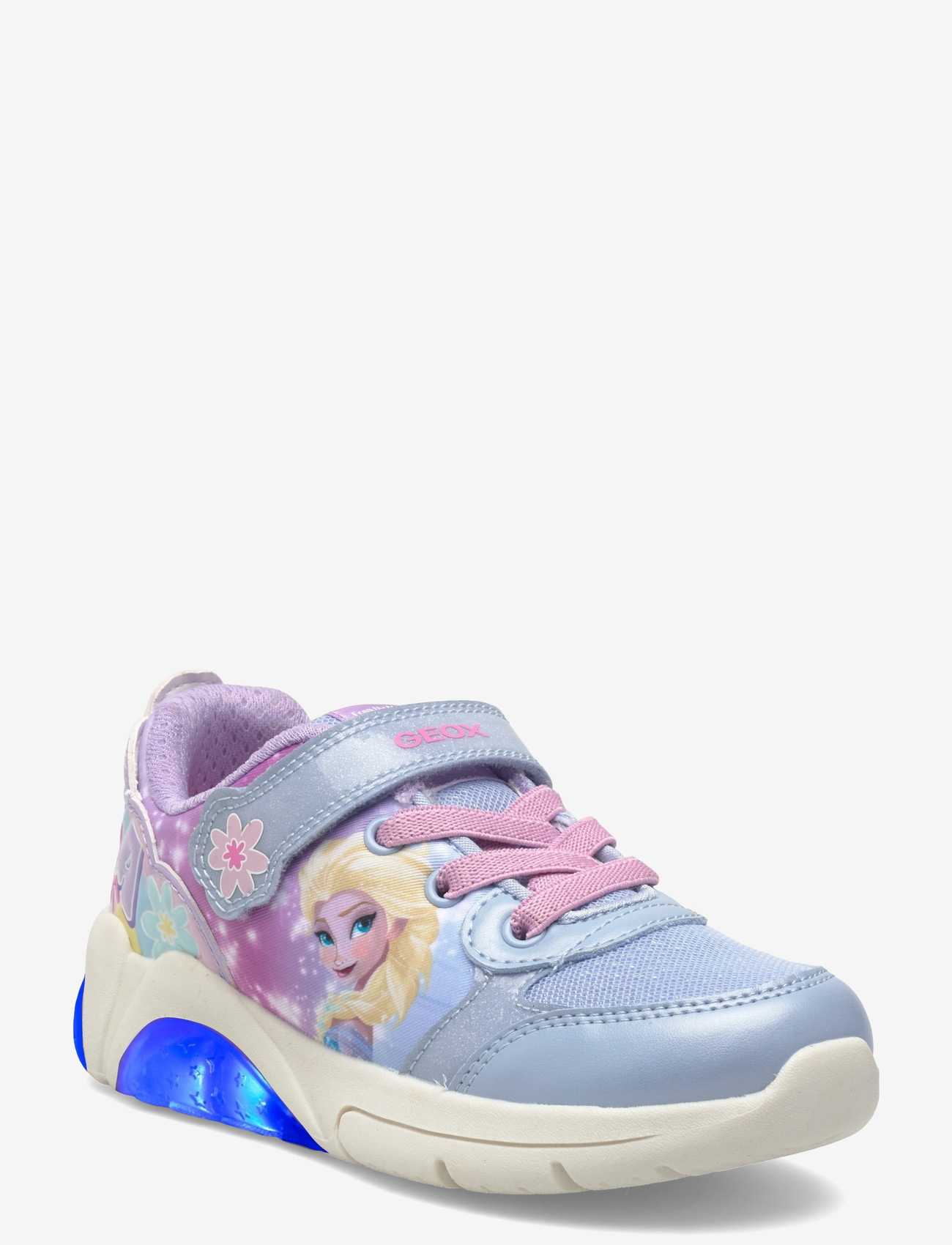 GEOX - J FADINLIGHT GIRL C - låga sneakers - lilac/sky - 0