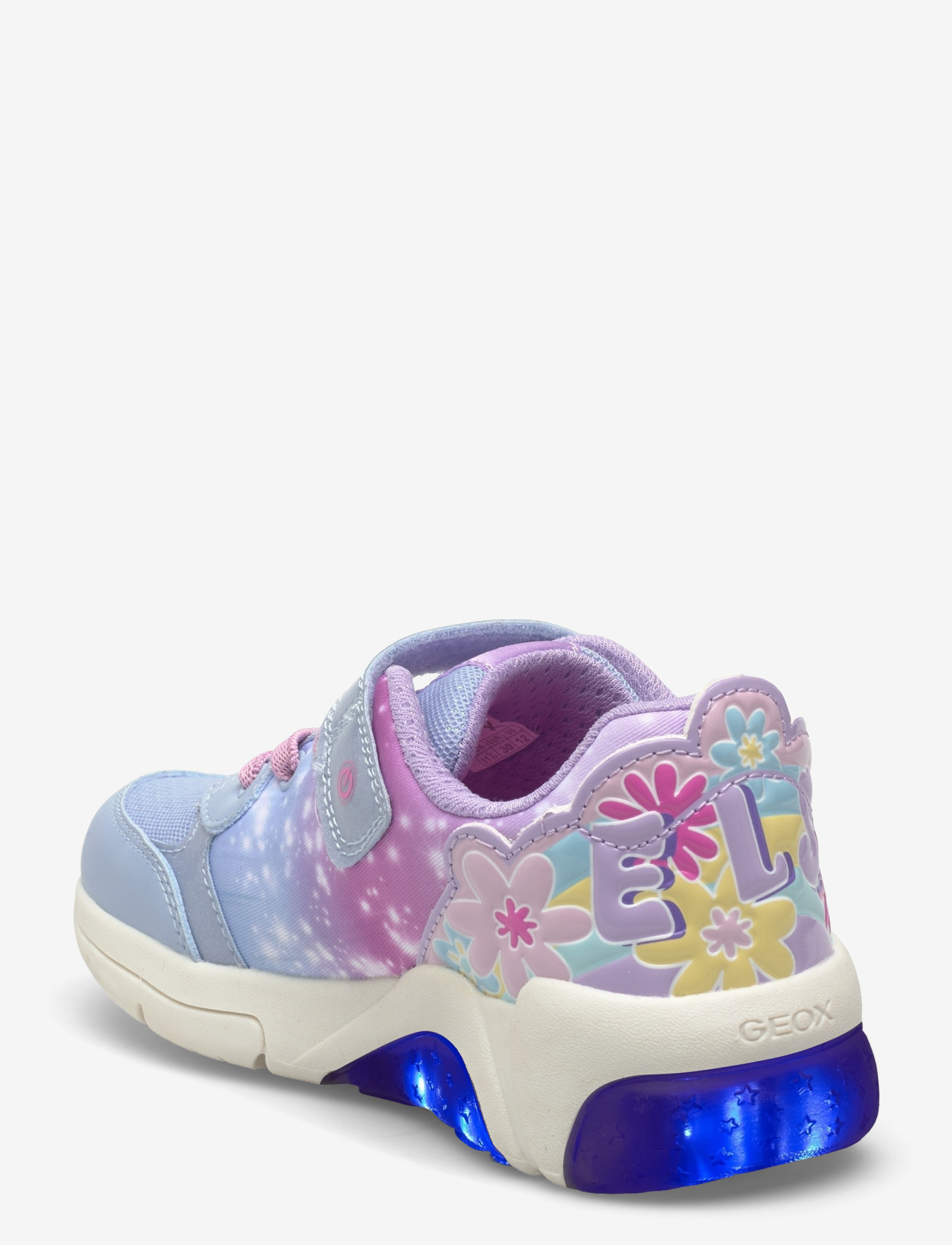 GEOX - J FADINLIGHT GIRL C - låga sneakers - lilac/sky - 2