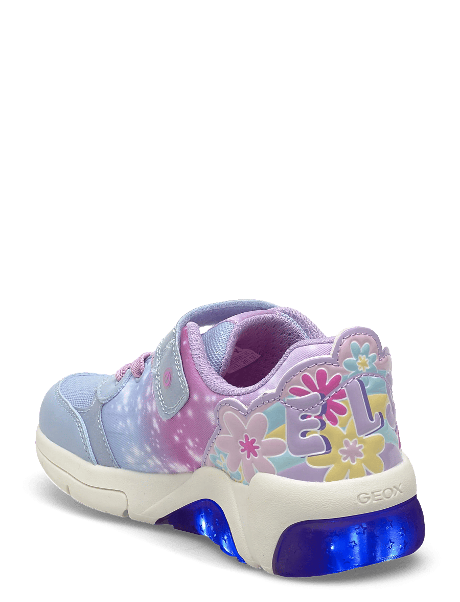 GEOX - J FADINLIGHT GIRL C - lave sneakers - lilac/sky - 2