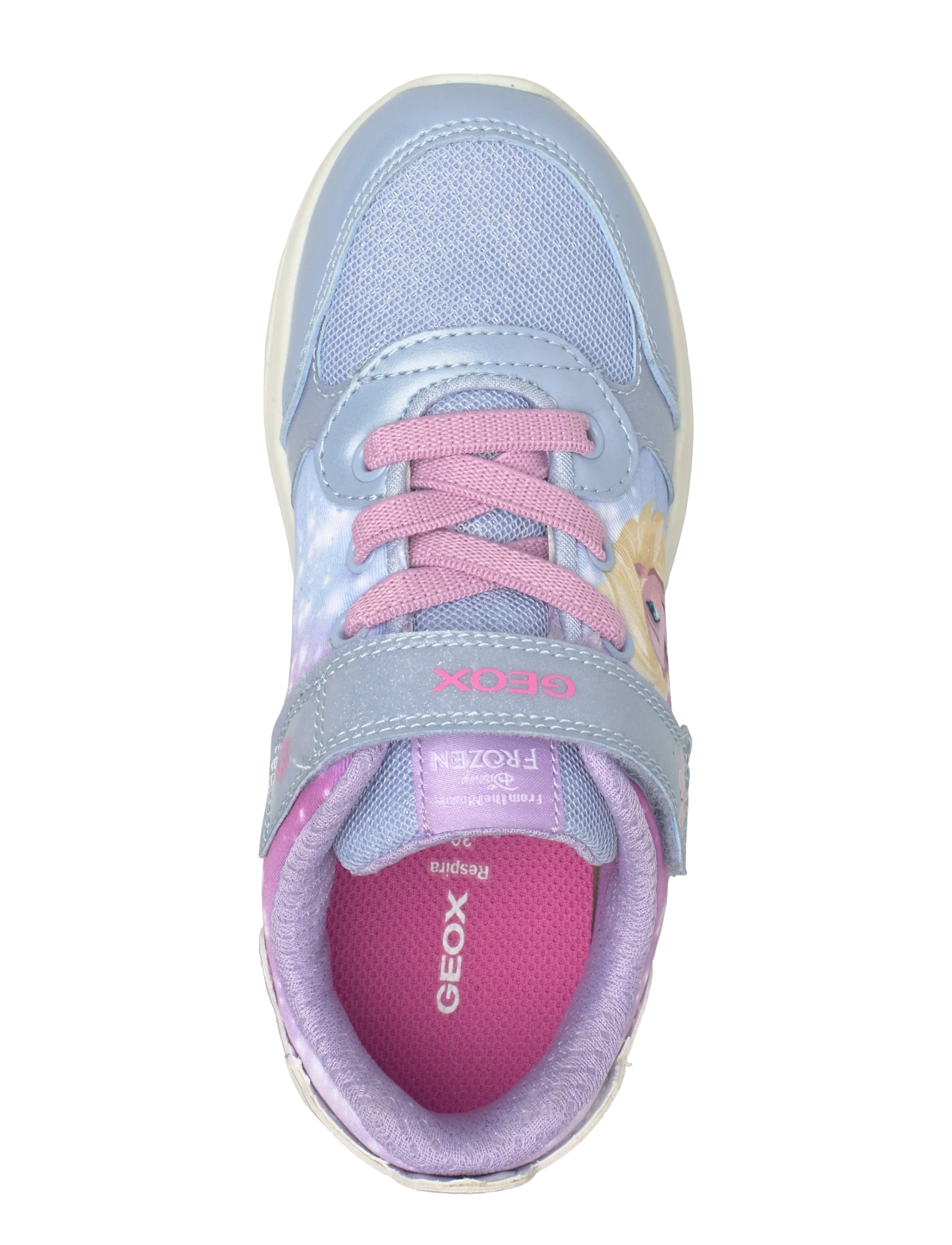GEOX - J FADINLIGHT GIRL C - lave sneakers - lilac/sky - 3