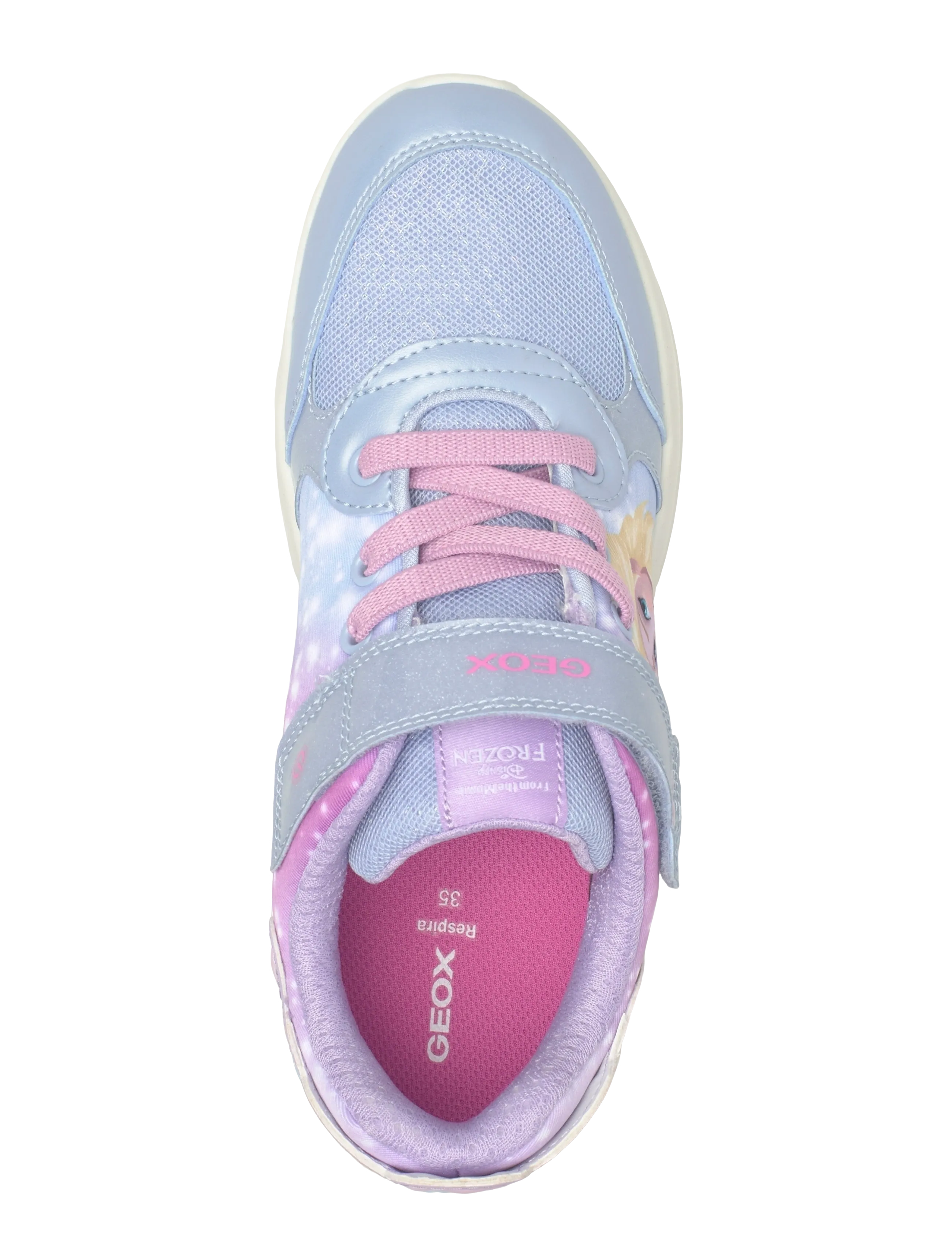 GEOX - J FADINLIGHT GIRL C - lave sneakers - viol/azure - 3