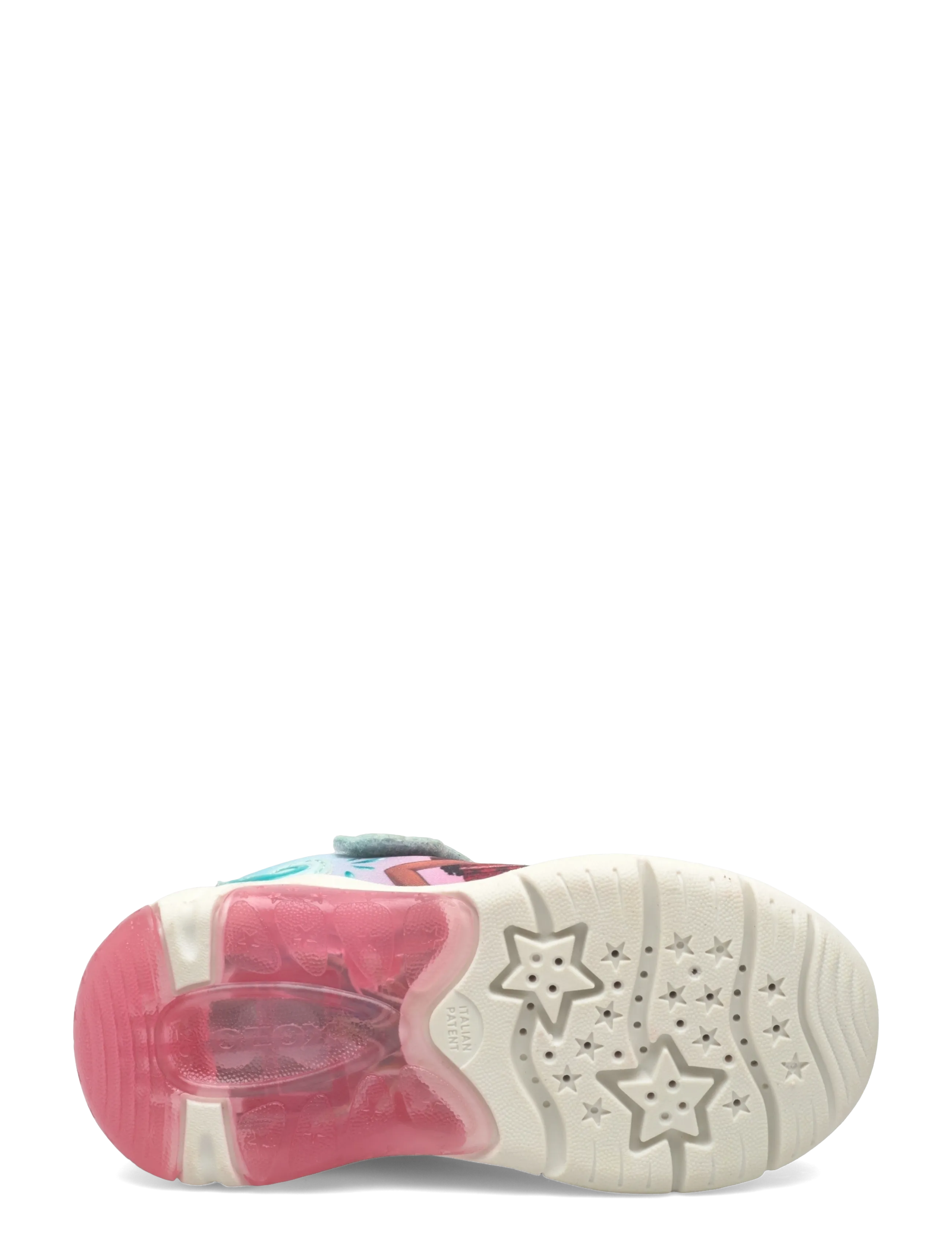 GEOX - J FADINLIGHT GIRL D - lave sneakers - watersea/coral - 4