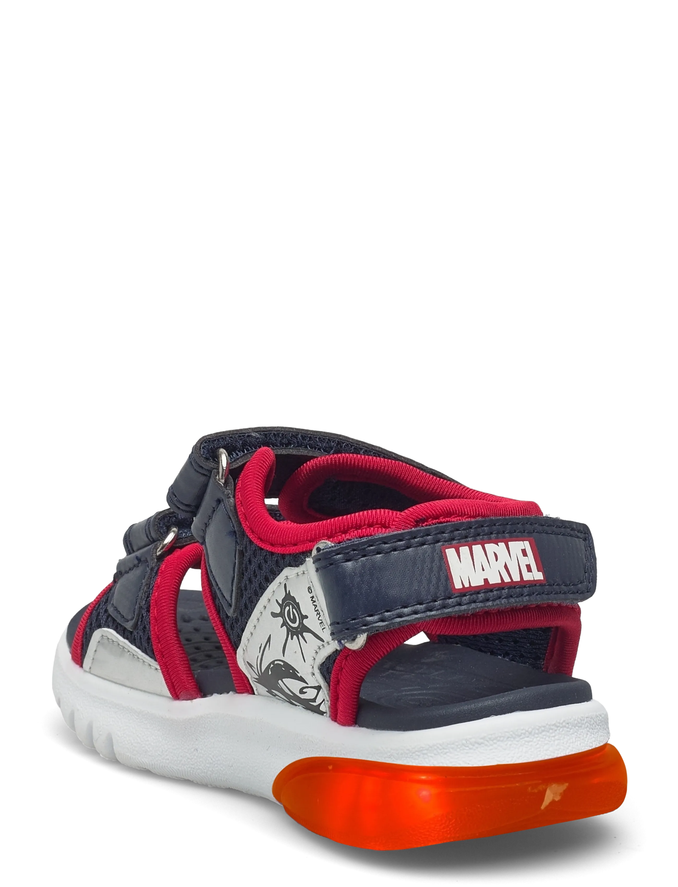 GEOX - J SANDAL CIBERDRON B - sandaler - navy/red - 1