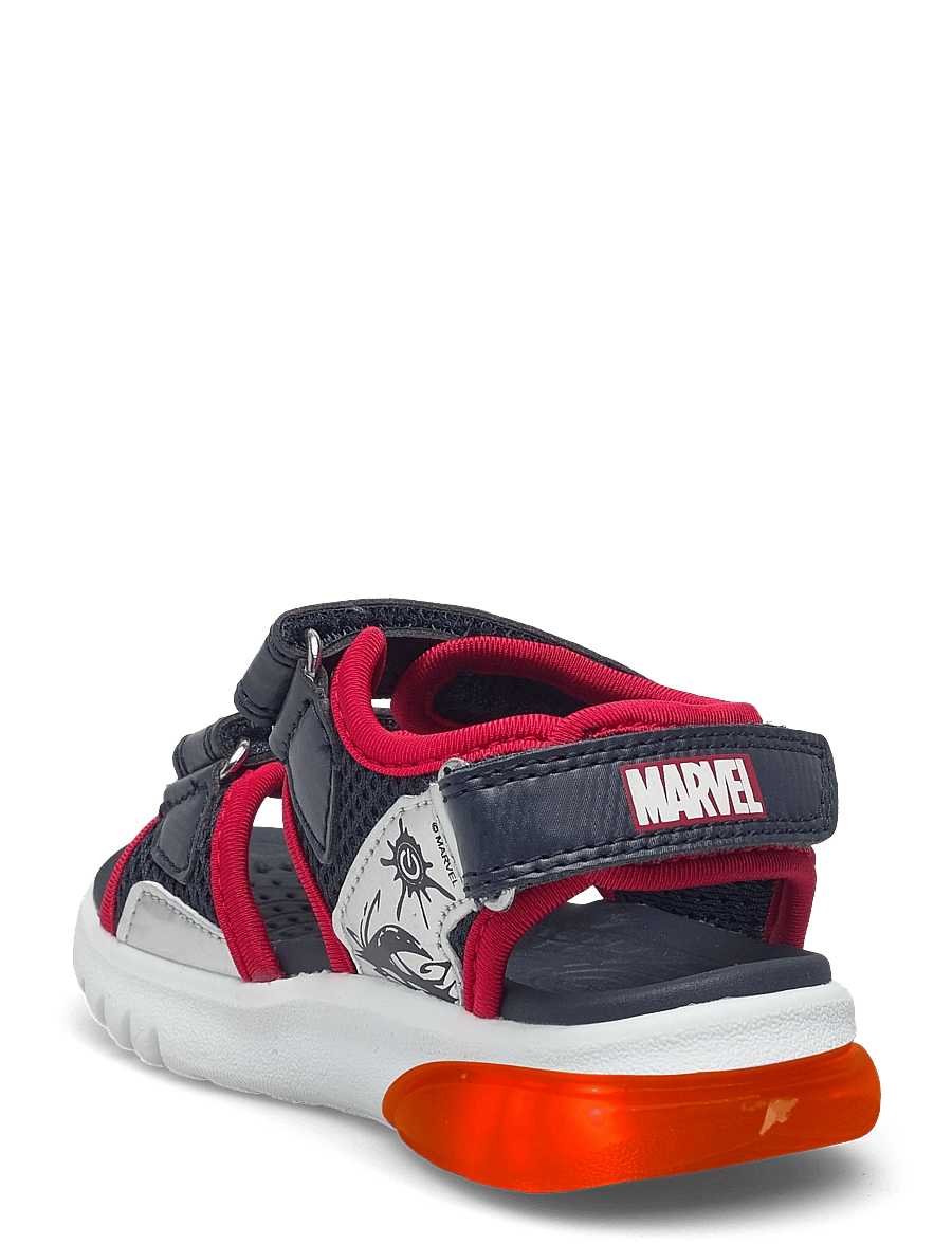 GEOX - J SANDAL CIBERDRON B - sandaler - navy/red - 1