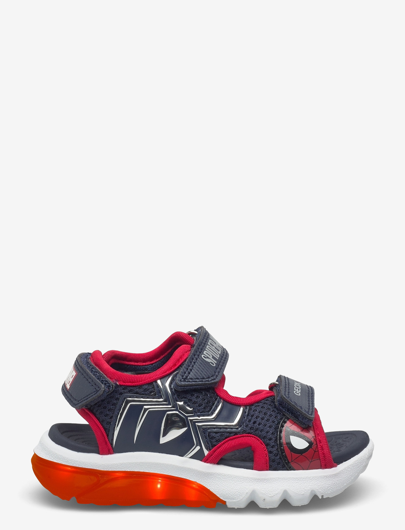 GEOX - J SANDAL CIBERDRON B - navy/red - 2
