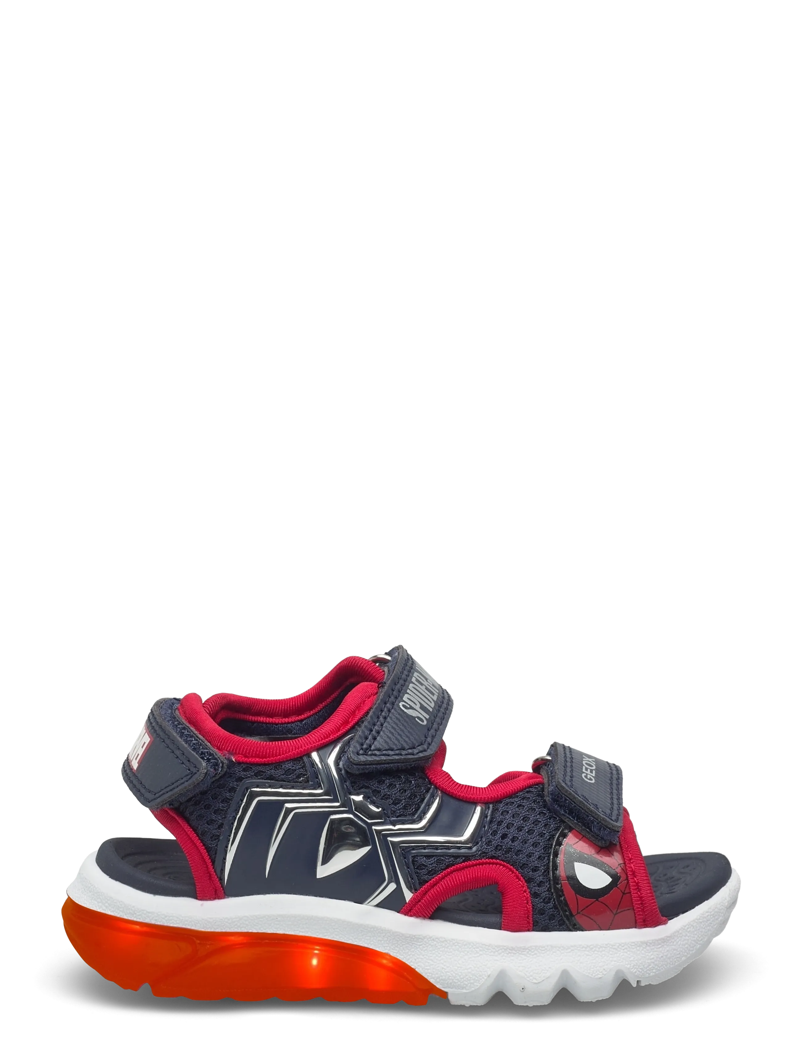 GEOX - J SANDAL CIBERDRON B - sandaler - navy/red - 2