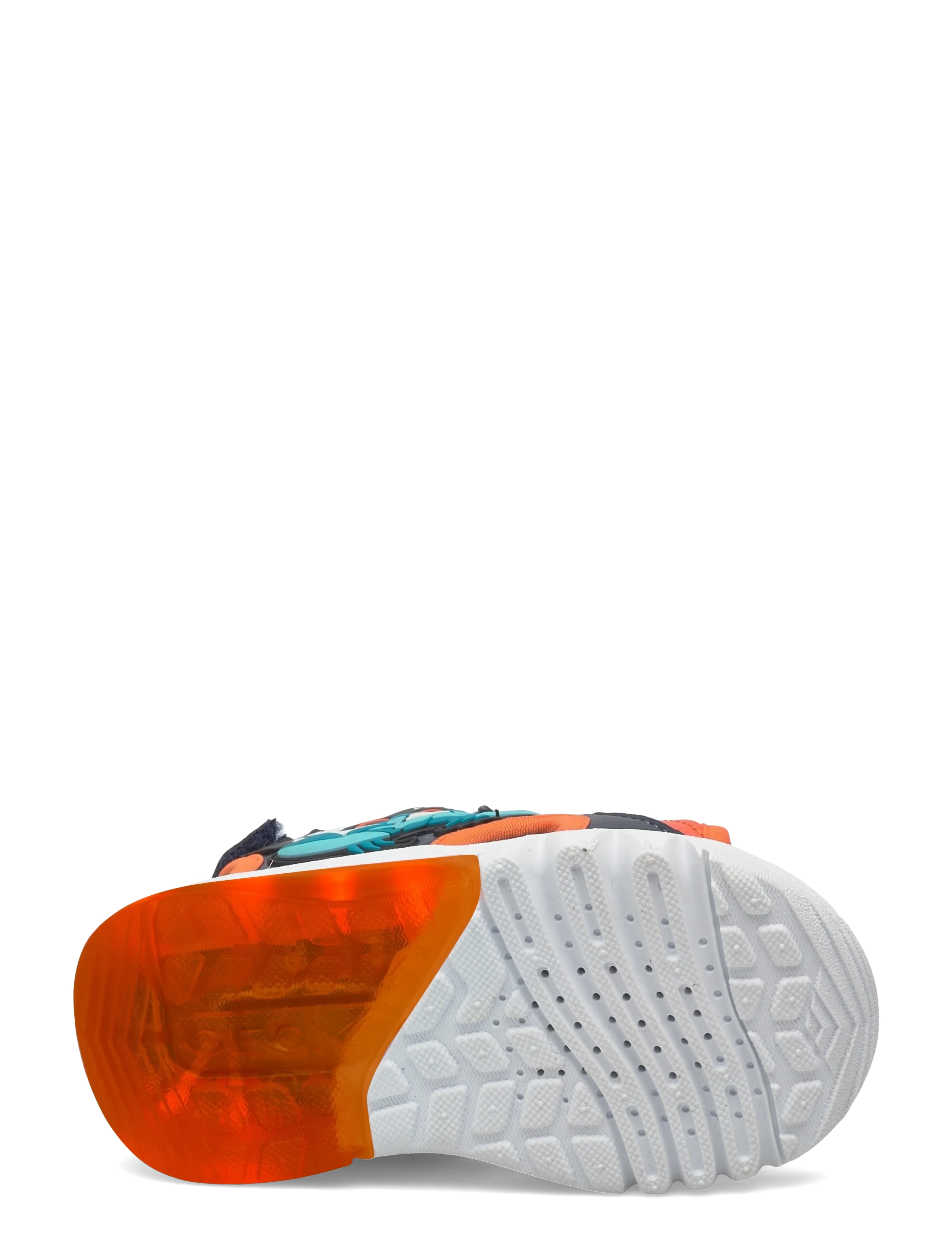 GEOX - J SANDAL CIBERDRON B - sandalen - petrol/orange - 4
