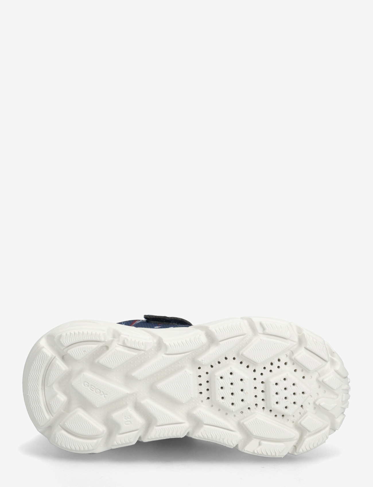 GEOX - J FLEXYPER FAST BOY - låga sneakers - navy/dk red - 4