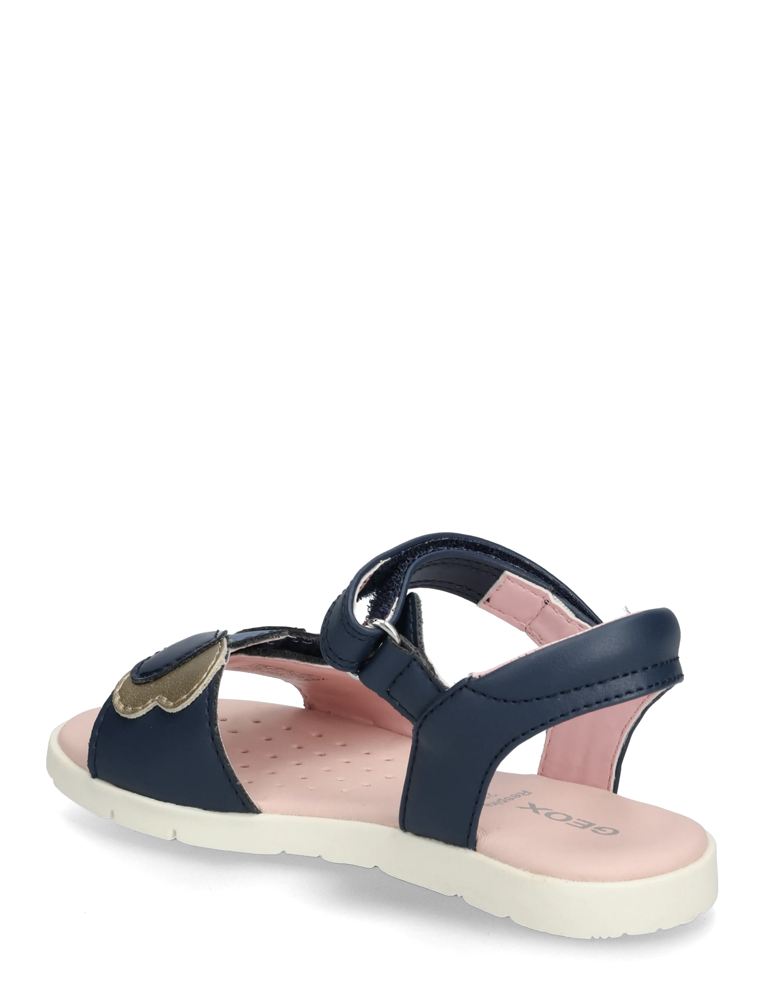 GEOX - J SANDAL JOYFOOT GIR - sandaler - navy/platinum - 1