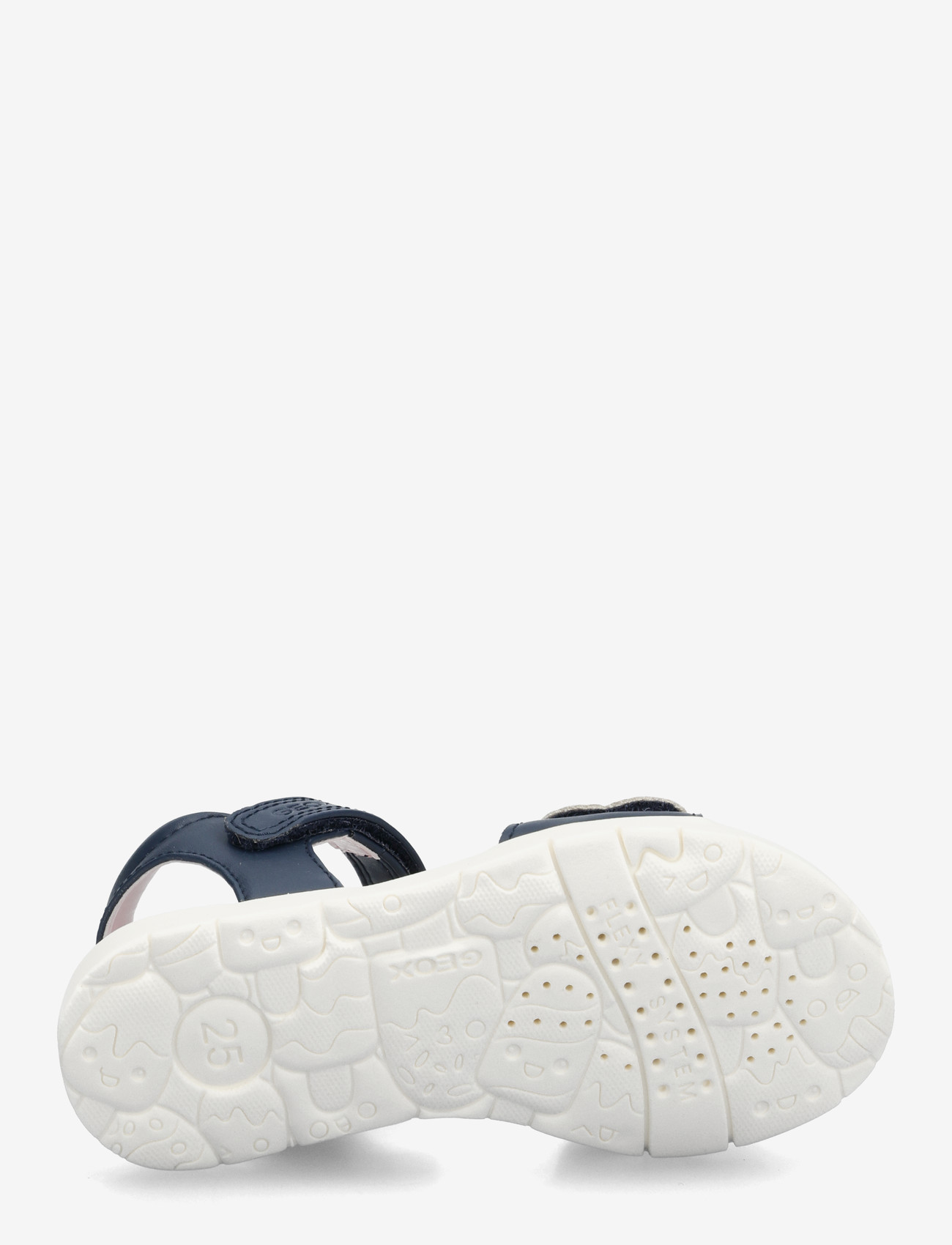 GEOX - J SANDAL JOYFOOT GIR - sandaler - navy/platinum - 4