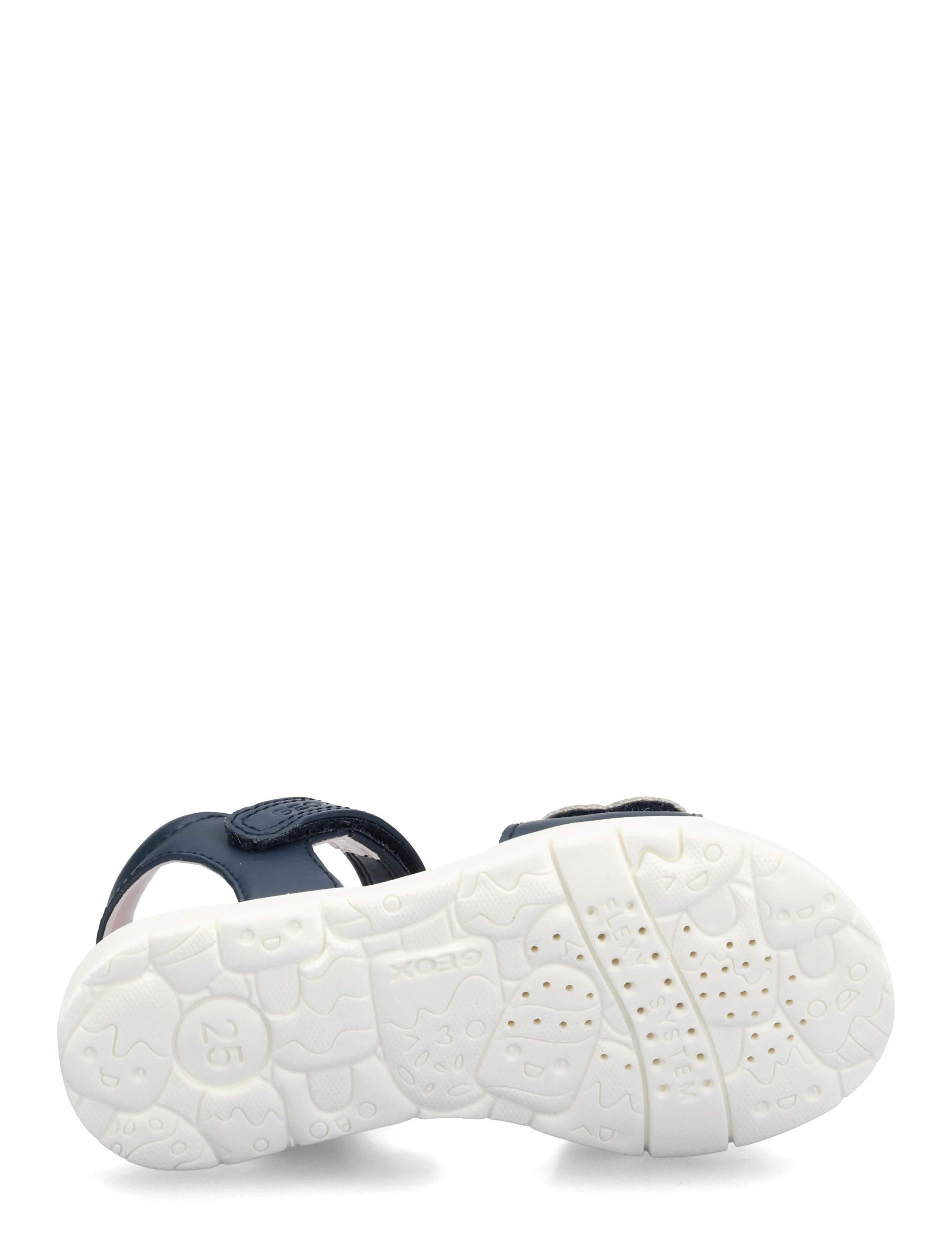 GEOX - J SANDAL JOYFOOT GIR - sandaler - navy/platinum - 4