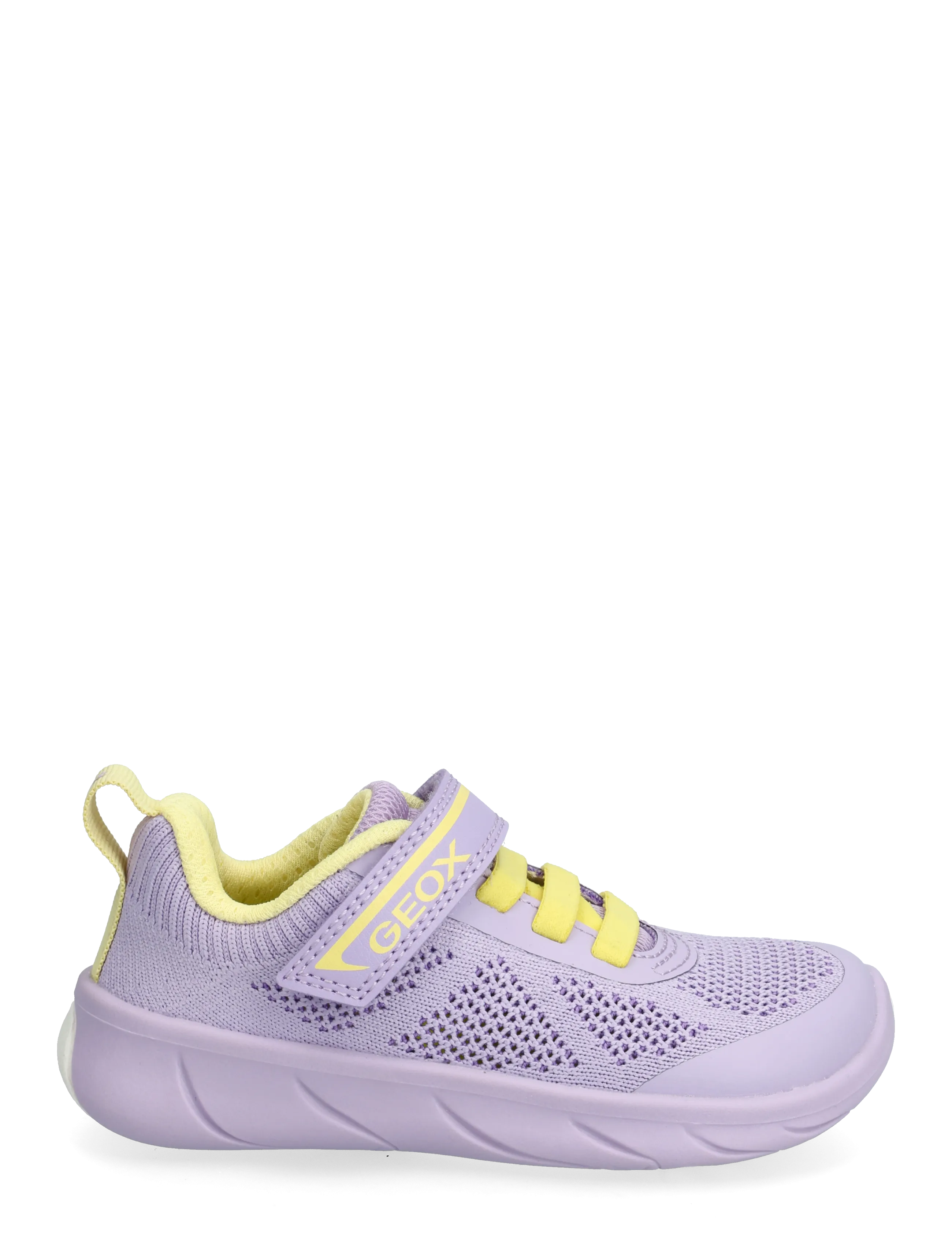 GEOX - J FOOT-RUN GIRL A - chaussures de course - lilac/lt yellow - 1