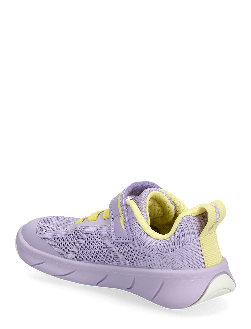 GEOX - J FOOT-RUN GIRL A - laufschuhe - lilac/lt yellow - 2