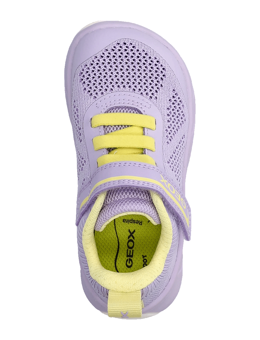 GEOX - J FOOT-RUN GIRL A - jooksujalatsid - lilac/lt yellow - 3