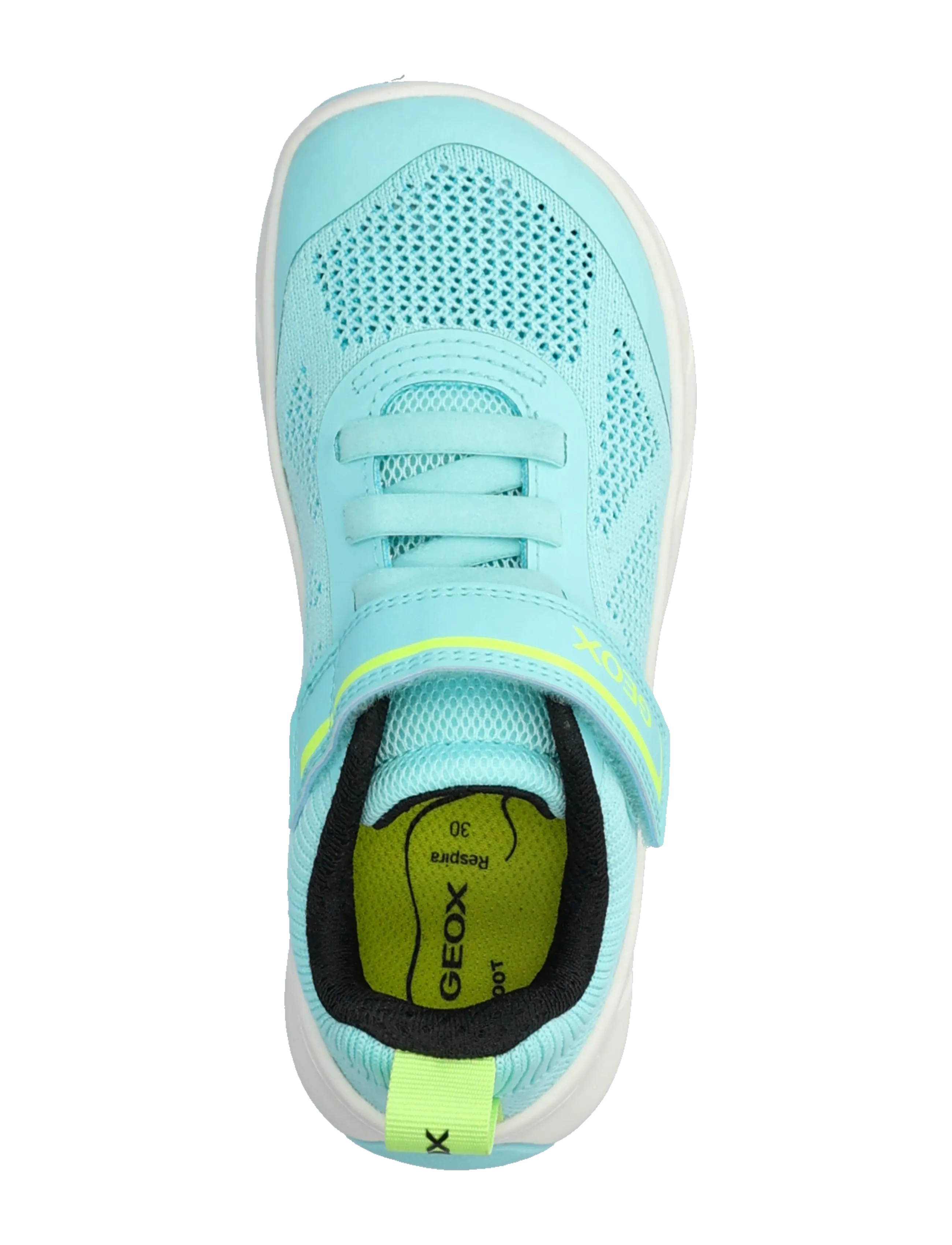 GEOX - J FOOT-RUN GIRL A - jooksujalatsid - watersea/acid green - 3