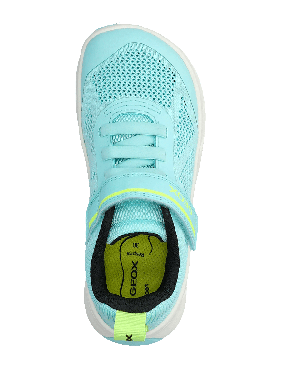 GEOX - J FOOT-RUN GIRL A - jooksujalatsid - watersea/acid green - 3