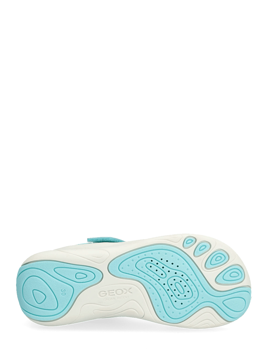 GEOX - J FOOT-RUN GIRL A - jooksujalatsid - watersea/acid green - 4