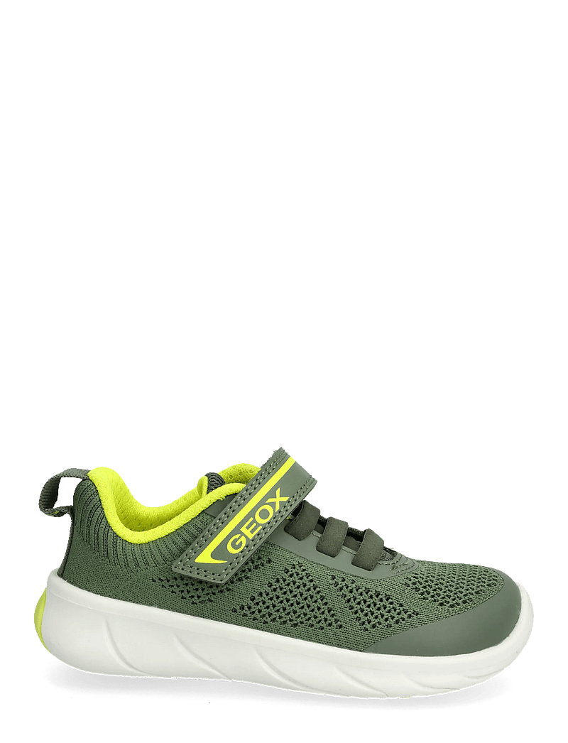 GEOX - J FOOT-RUN BOY B - laufschuhe - military/lime - 1