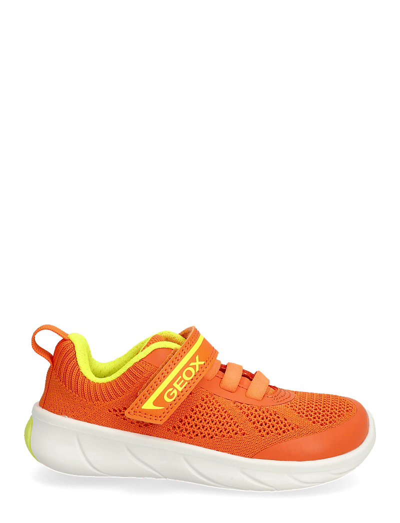 GEOX - J FOOT-RUN BOY B - laufschuhe - orange/lime green - 1