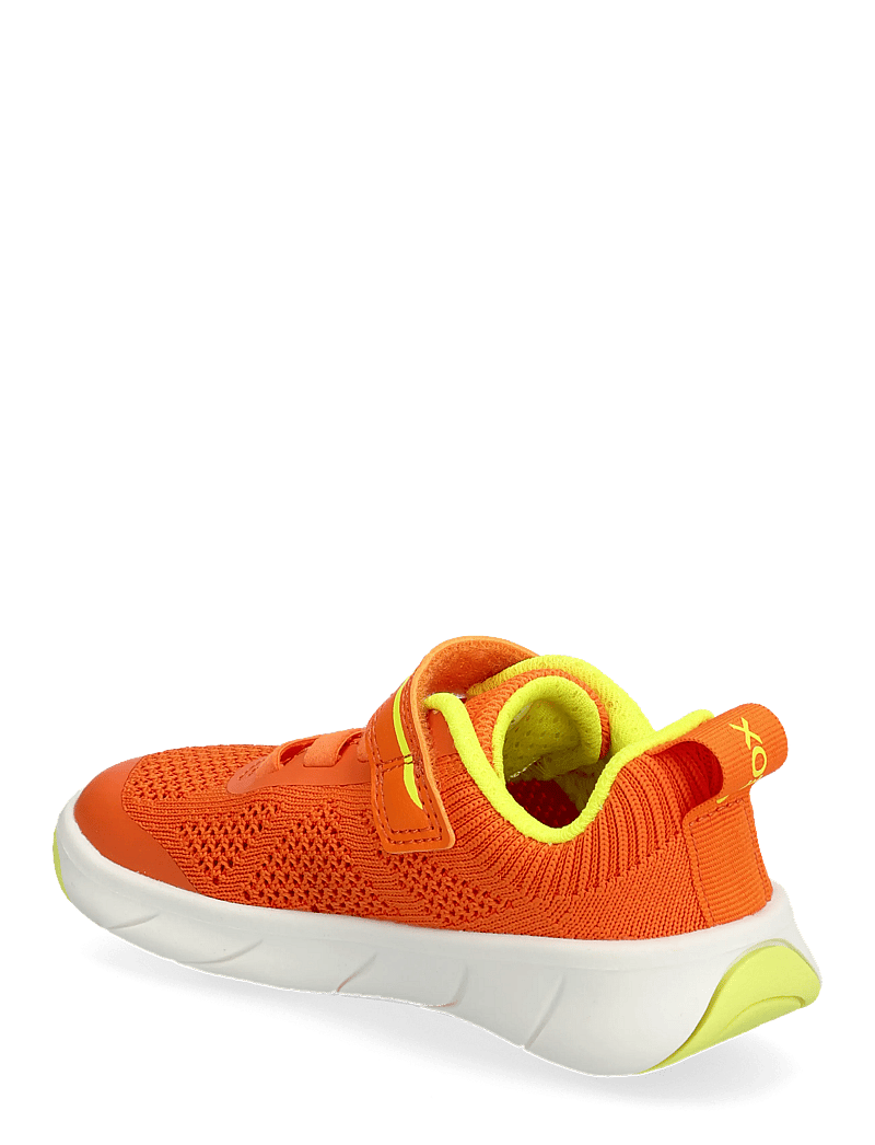 GEOX - J FOOT-RUN BOY B - laufschuhe - orange/lime green - 2