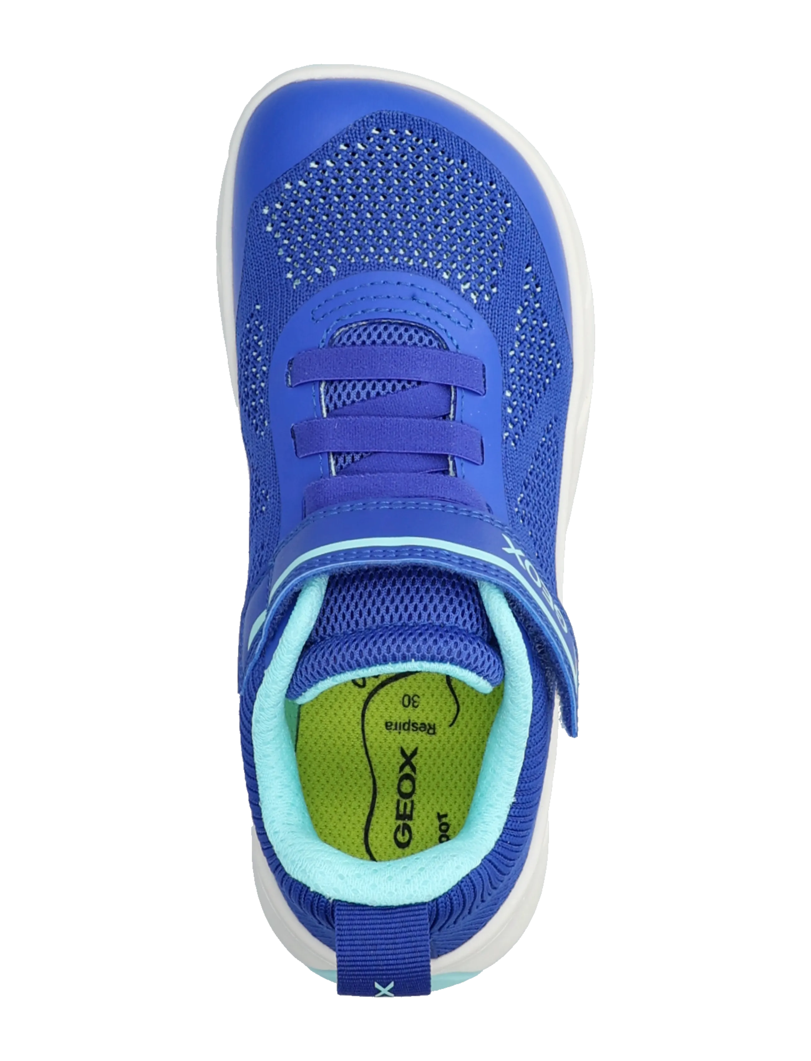 GEOX - J FOOT-RUN BOY B - gode sommertilbud - royal/watersea - 3