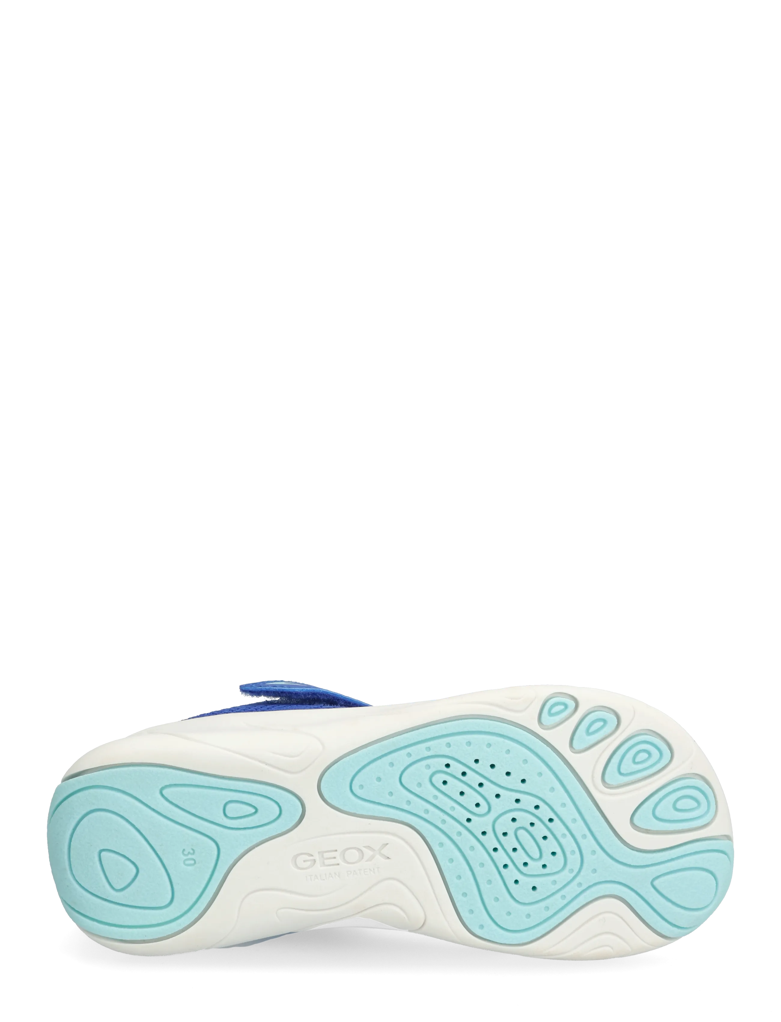 GEOX - J FOOT-RUN BOY B - gode sommertilbud - royal/watersea - 4