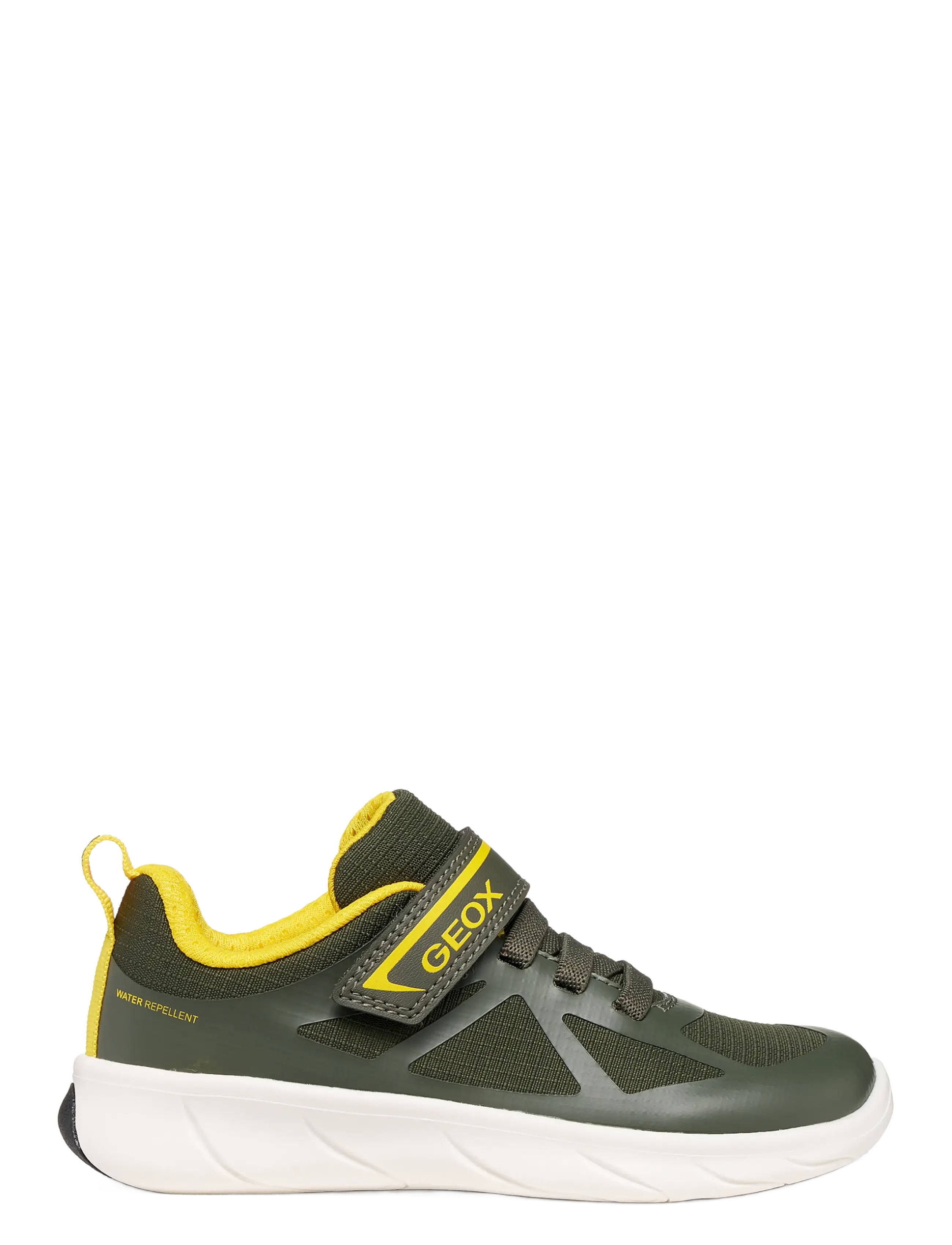 GEOX - J FOOT-RUN BOY WR A - niedriger schnitt - dark green/yellow - 1