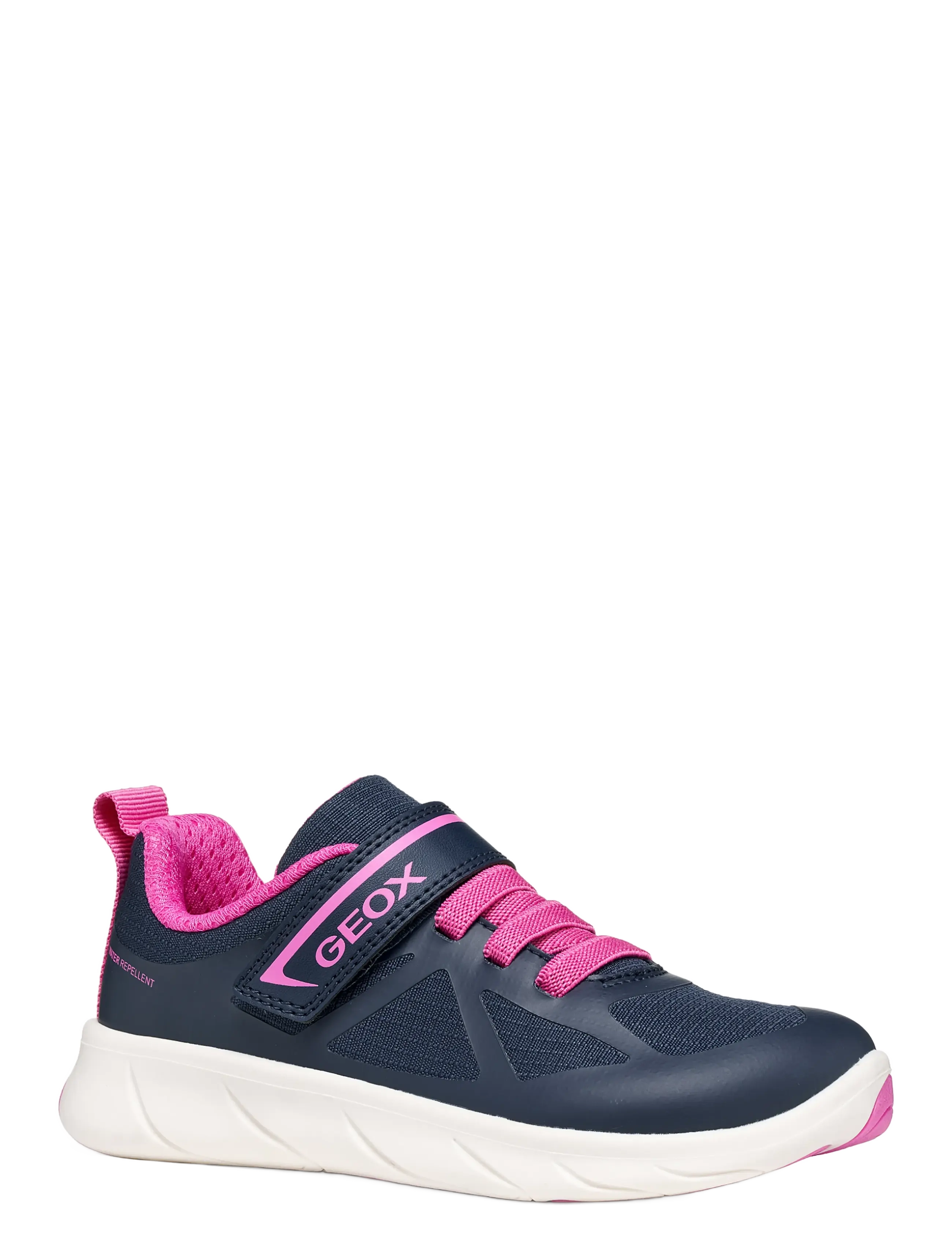 GEOX J FOOT-RUN GIRL WR A - Jalanõud - NAVY/FUCHSIA / navy
