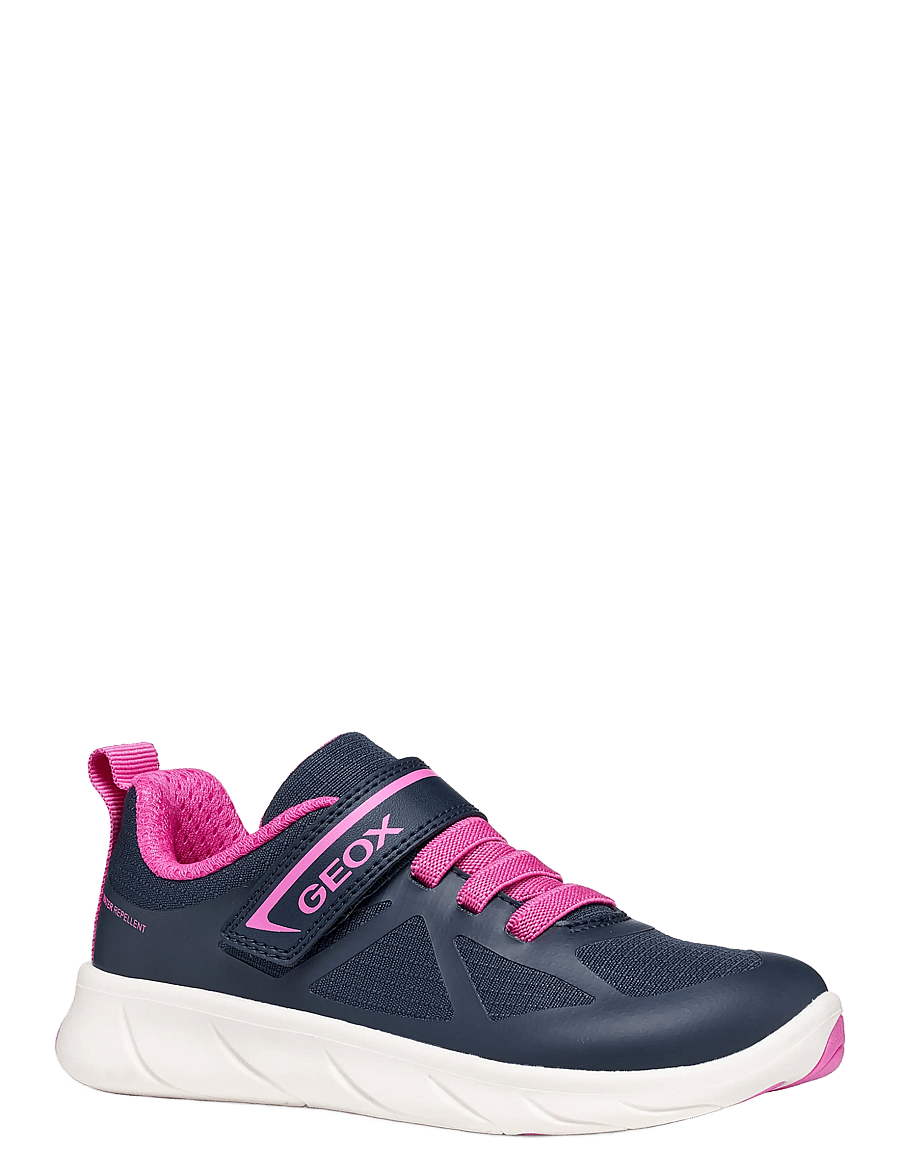 GEOX - J FOOT-RUN GIRL WR A - kõrge säärega tossud - navy/fuchsia - 0