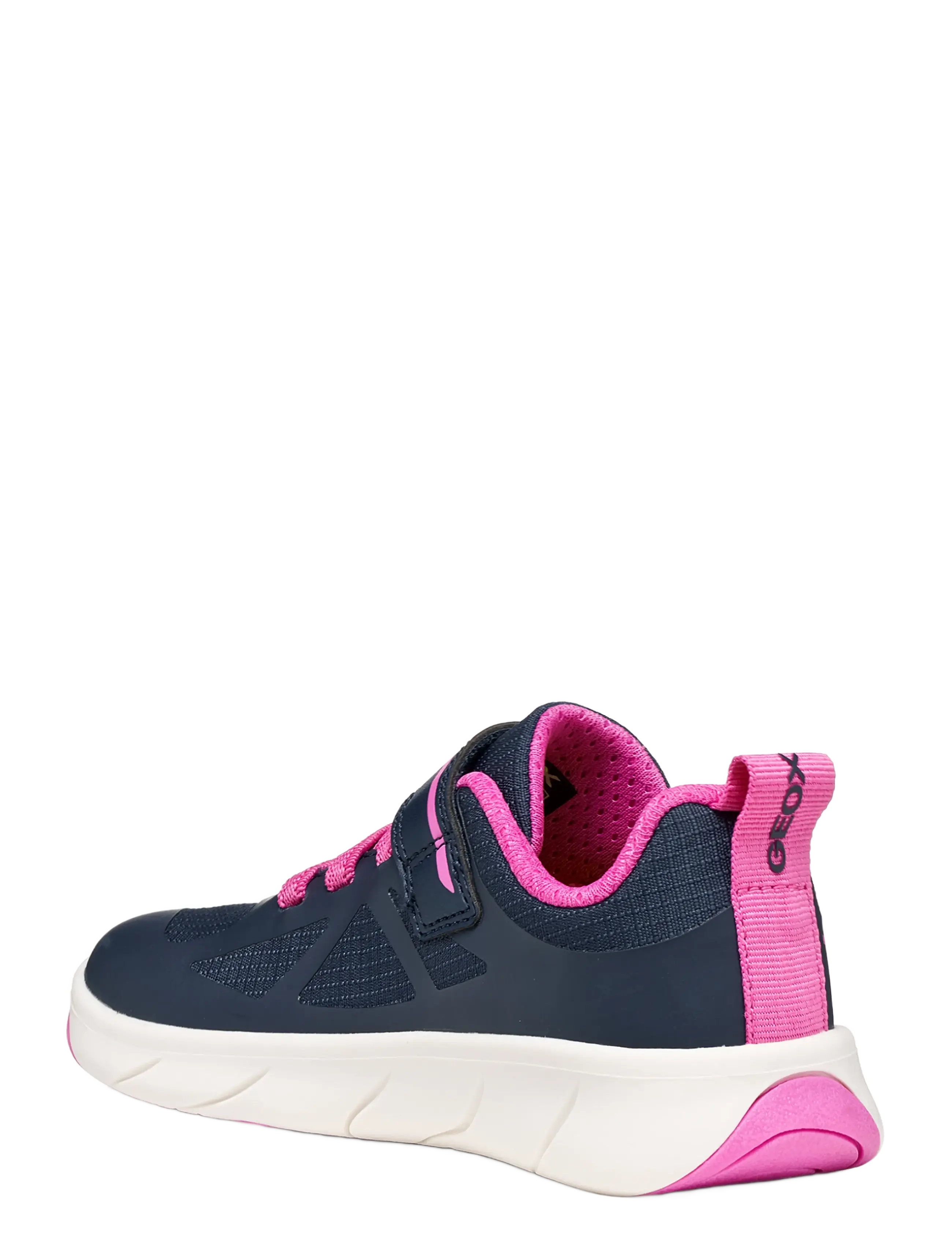 GEOX - J FOOT-RUN GIRL WR A - kõrge säärega tossud - navy/fuchsia - 2