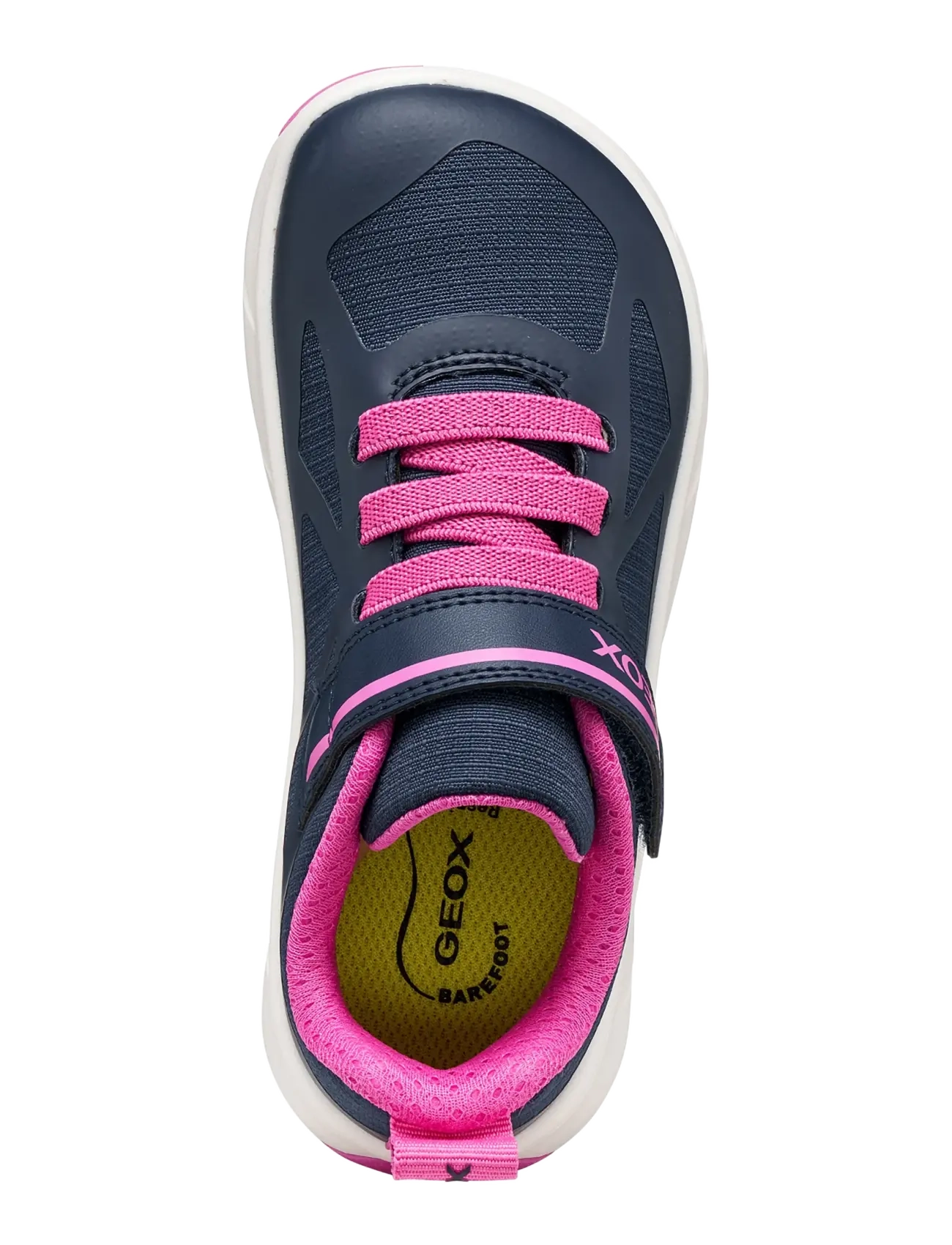 GEOX - J FOOT-RUN GIRL WR A - kõrge säärega tossud - navy/fuchsia - 3