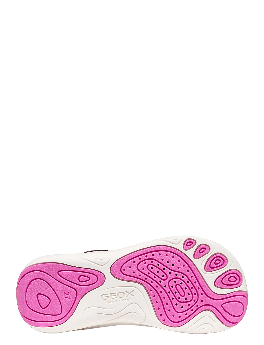 GEOX - J FOOT-RUN GIRL WR A - kõrge säärega tossud - navy/fuchsia - 4