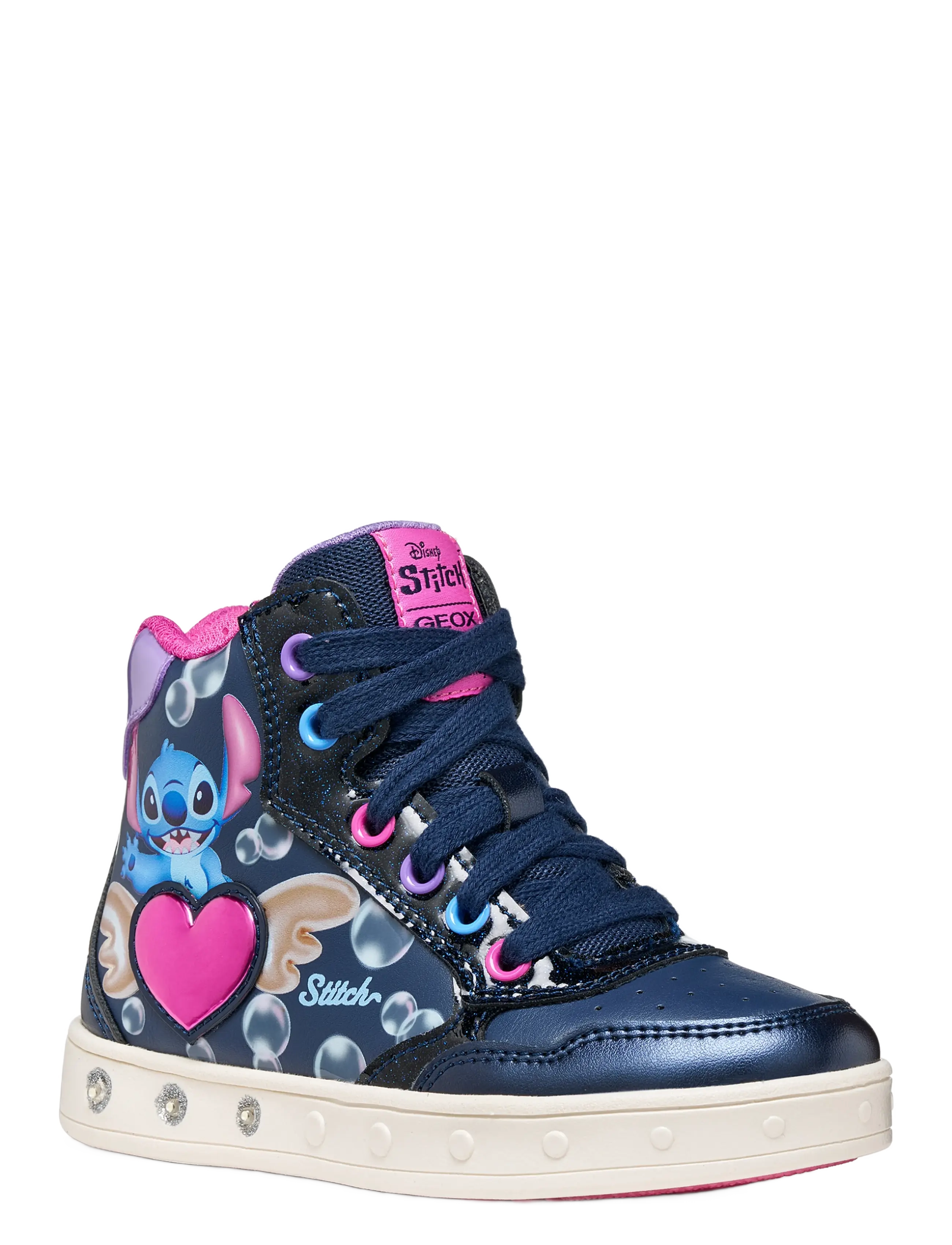GEOX J SKYLIN GIRL E - Geox - NAVY/FUCHSIA / navy