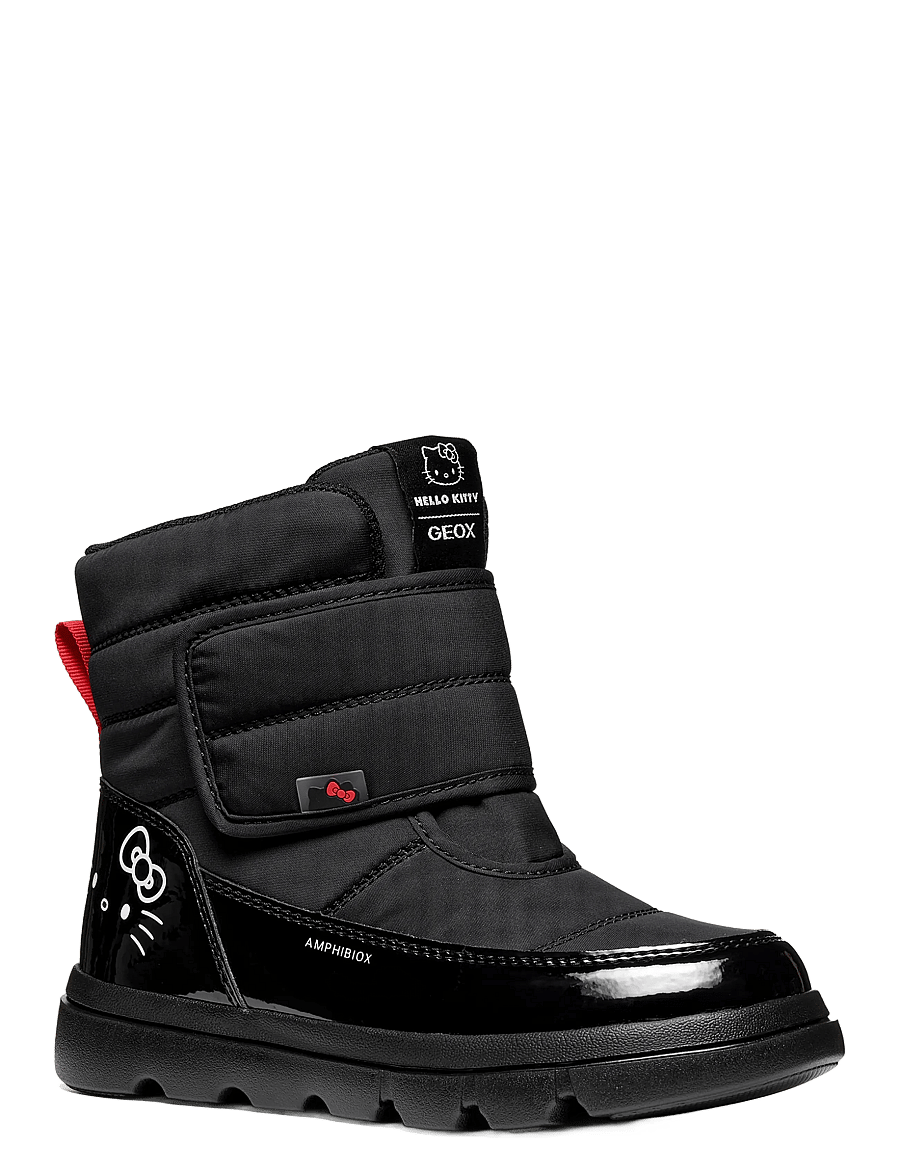 GEOX - J WILLABOOM GIRL B A - winterstiefel - black - 0