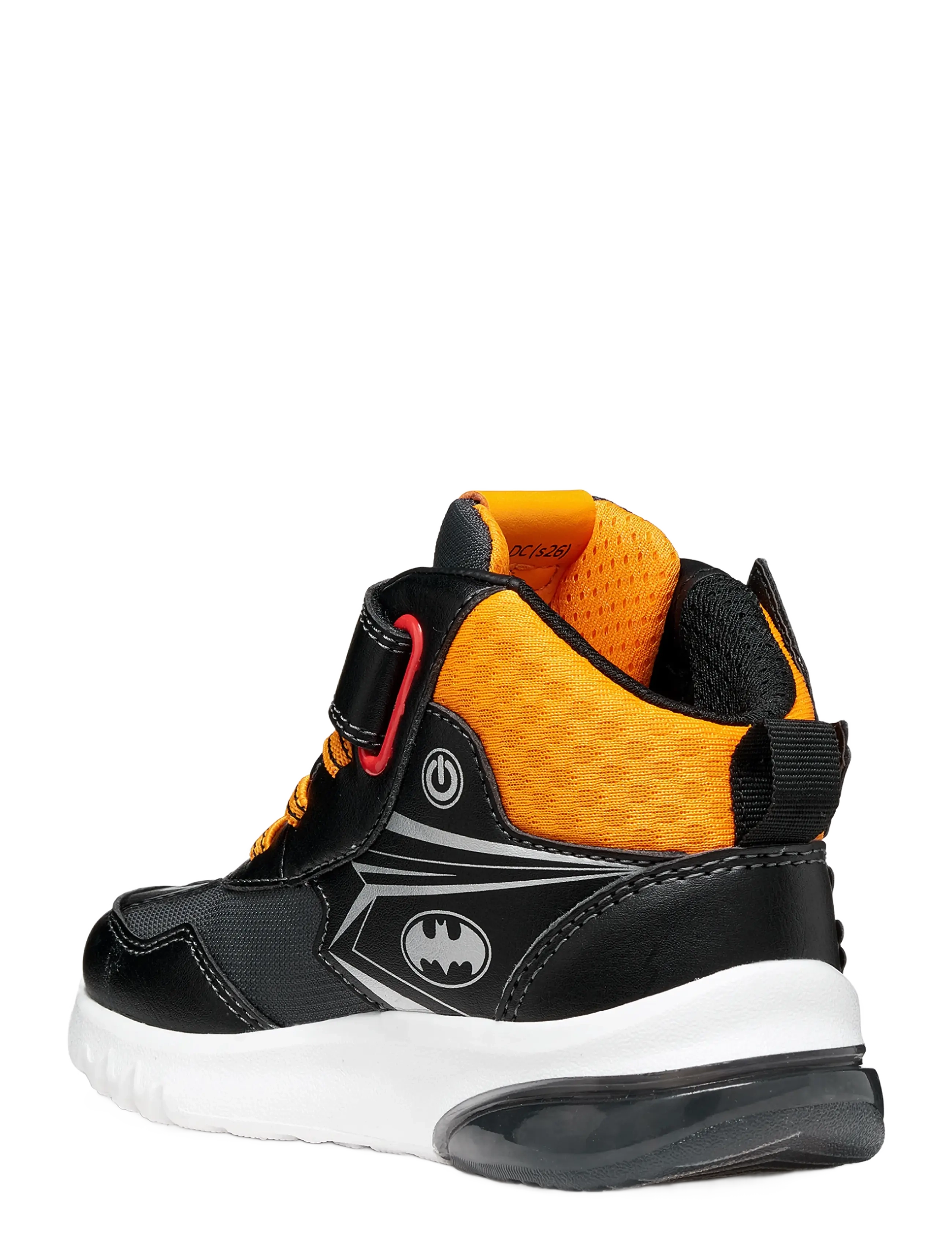 GEOX - J CIBERDRON BOY E - madala säärega tossud - black/light orange - 1