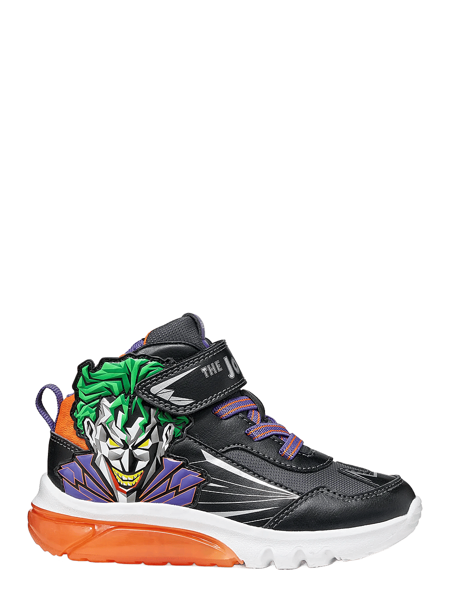 GEOX - J CIBERDRON BOY G - hoher schnitt - black/orange - 1