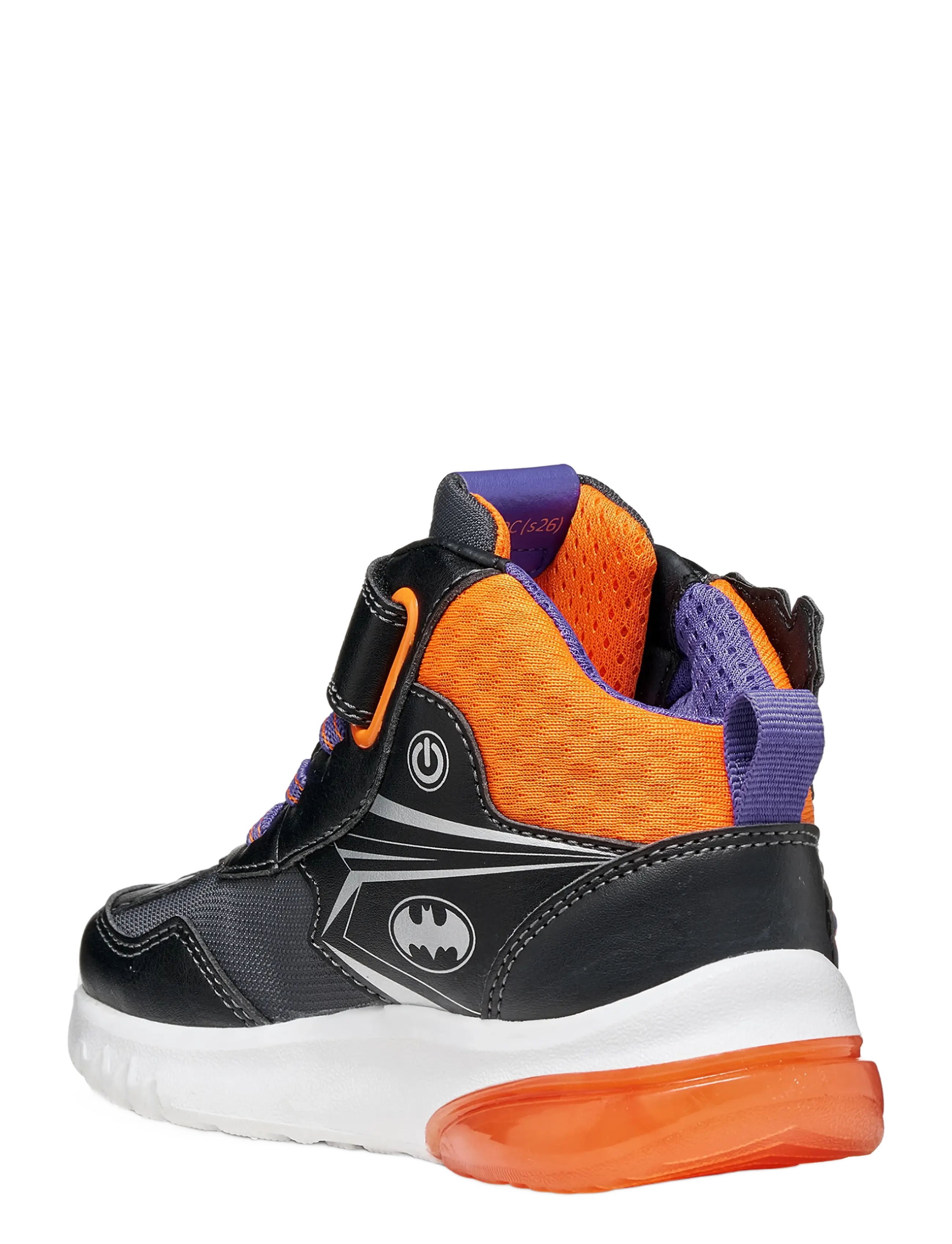 GEOX - J CIBERDRON BOY G - high tops - black/orange - 2